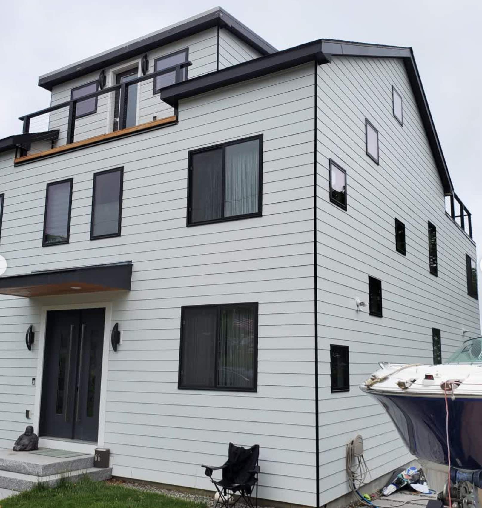 Siding Installation using James Hardie by UBrothers Construction