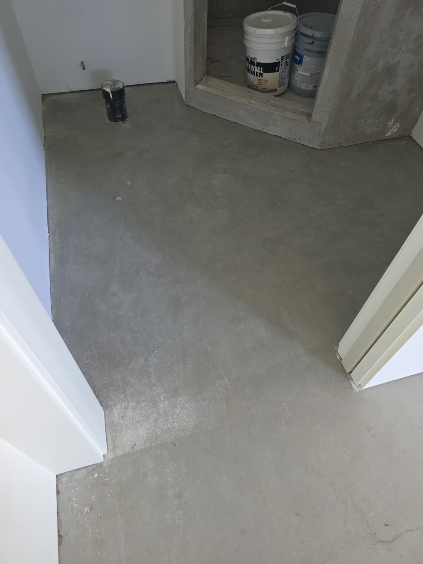 Interior Shop Epoxy Floor Coating with Moisture Barrier in Cambria by MGP Coatings