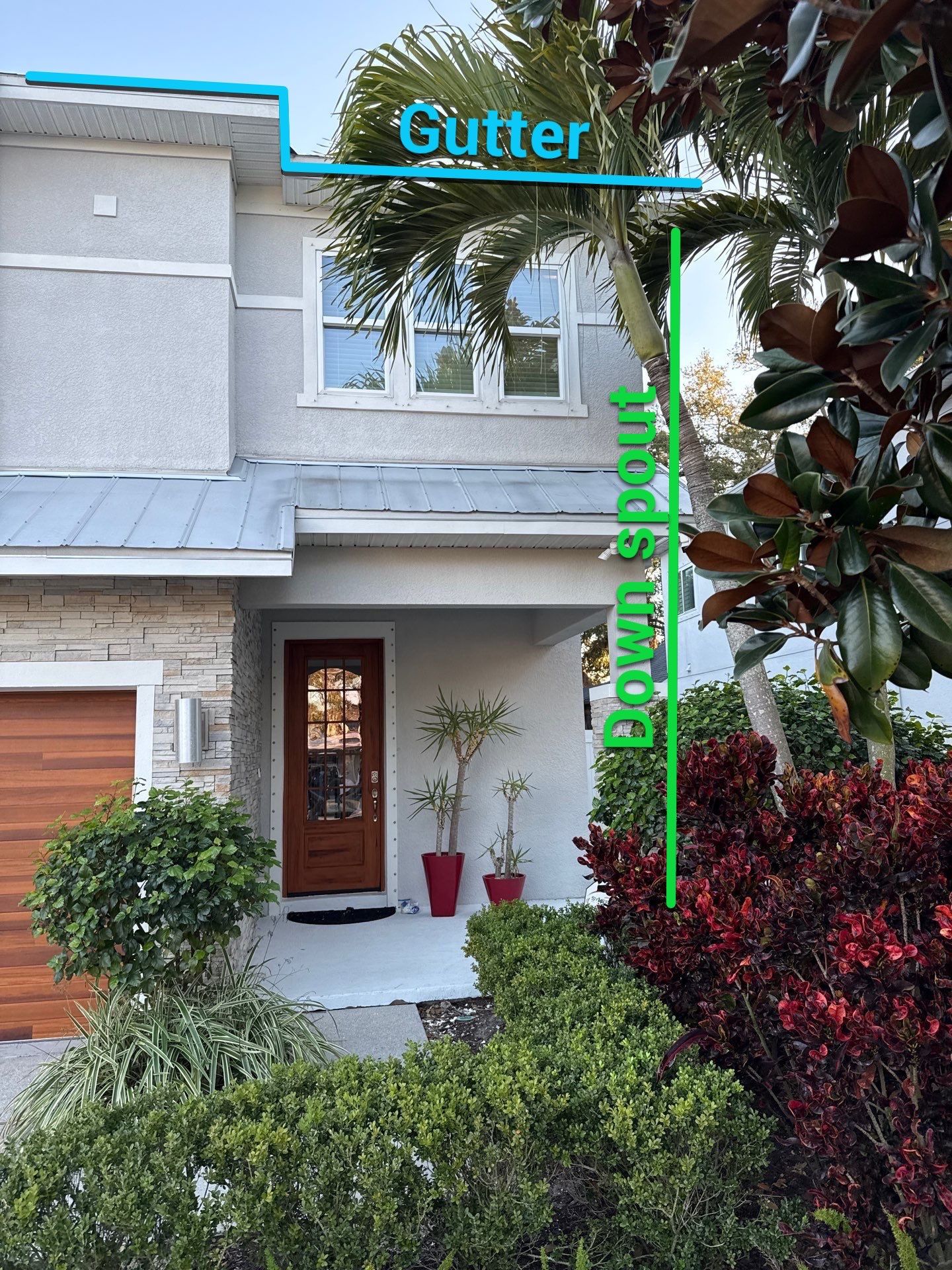 White K Style Seamless Gutters using 6 Inch Seamless Gutters in Sarasota FL by Gutter Professors
