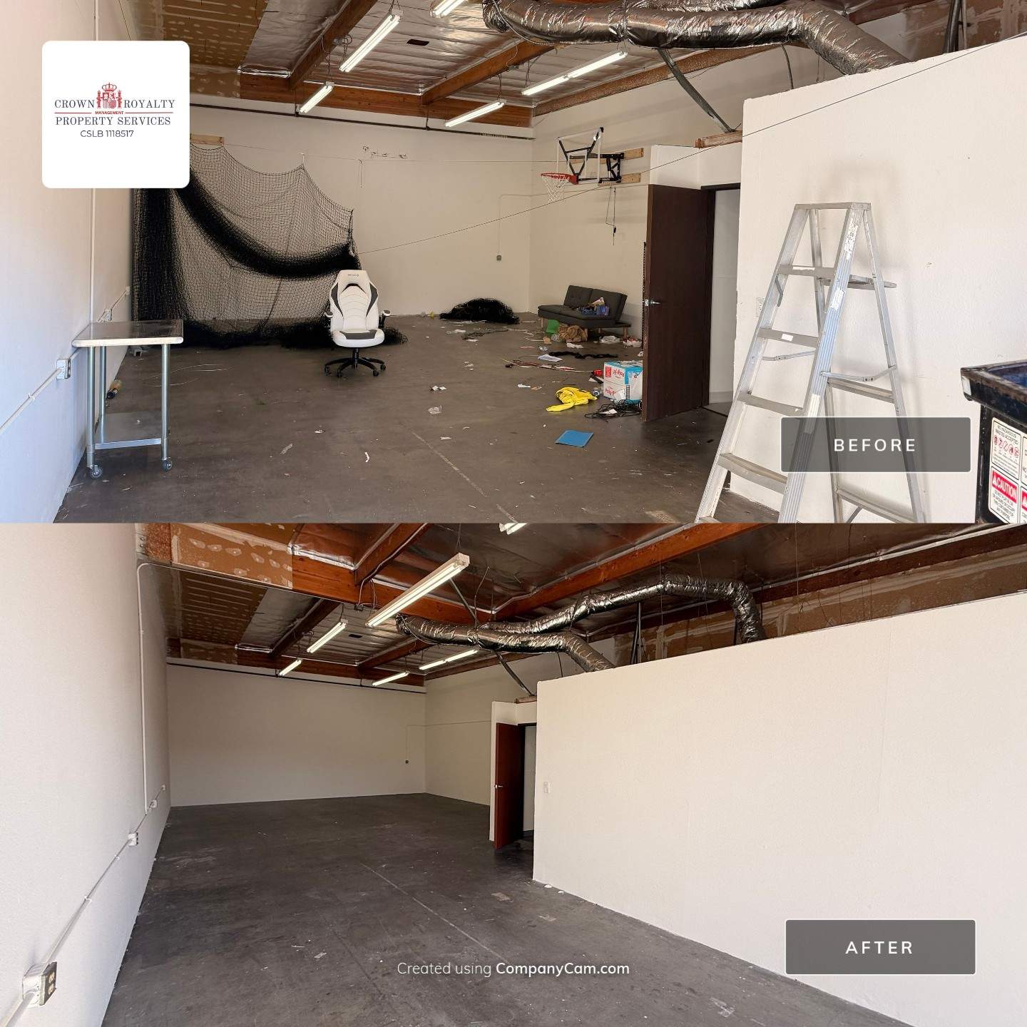 Before and After - ICSC by Crown Royalty Property Services 