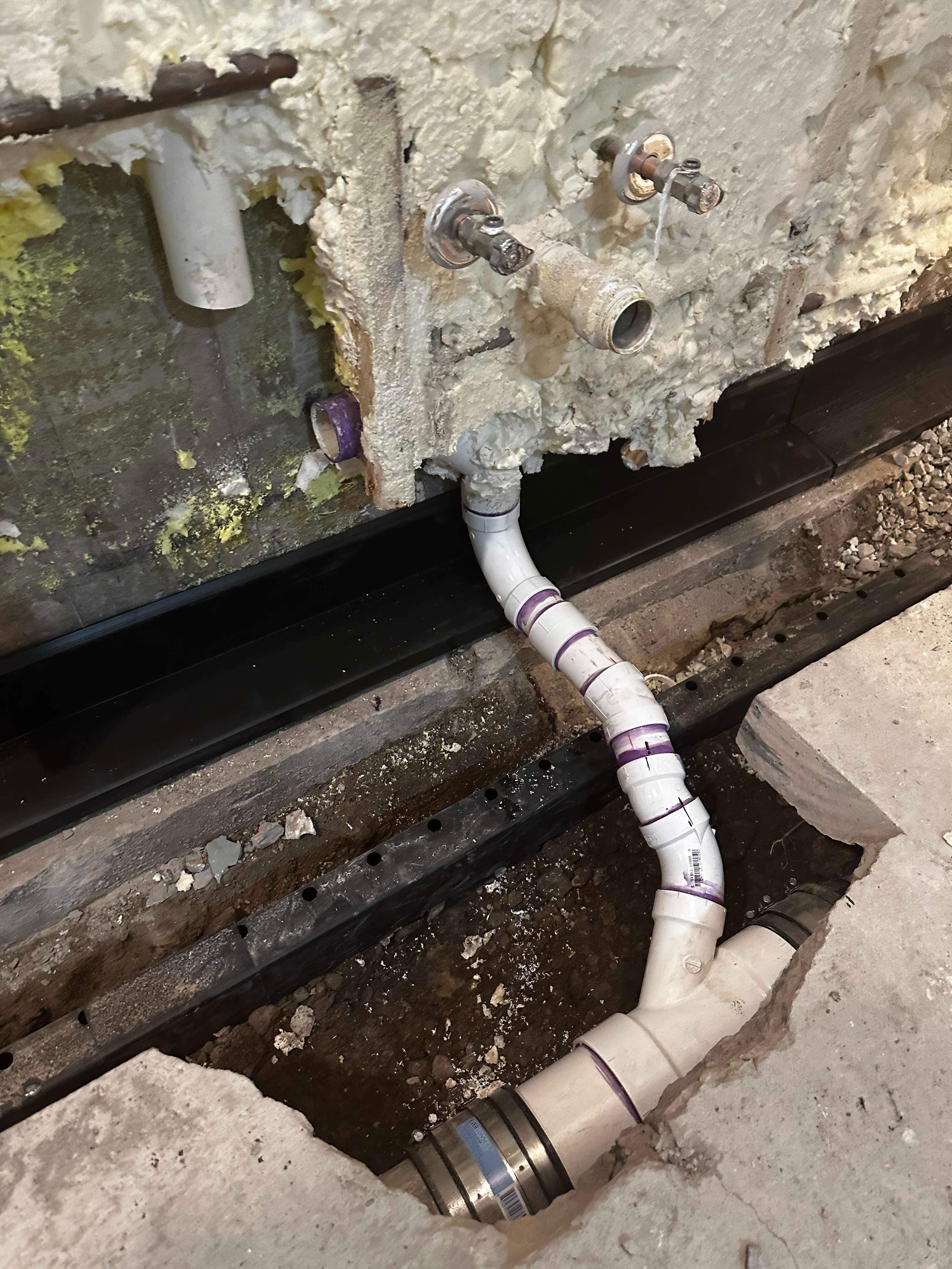 Complete Interior Basement Waterproofing by Allied Water Services