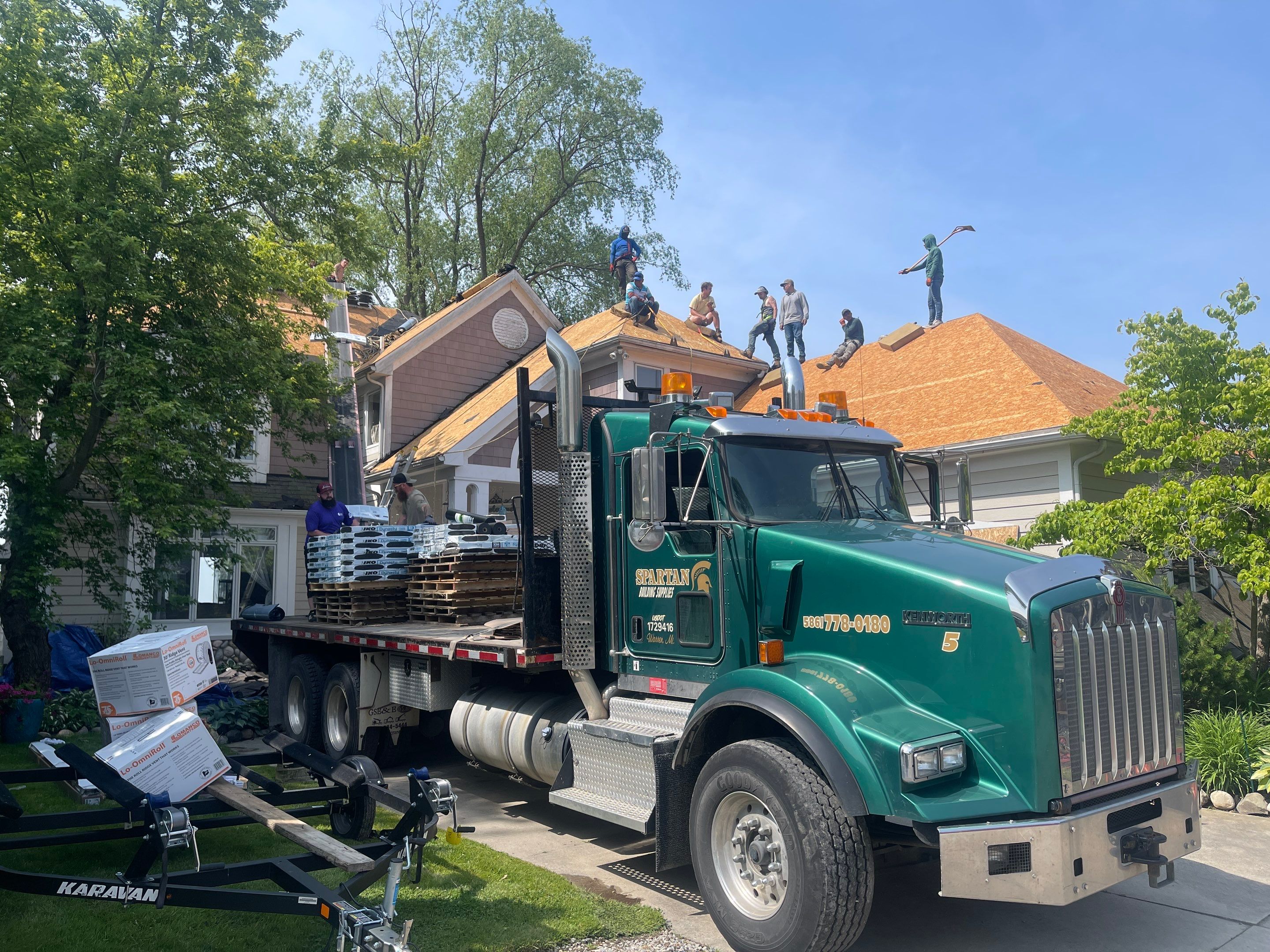 Residential Roofing Installation using IKO Dynasty - Biscayne by JNR Roofing LLC