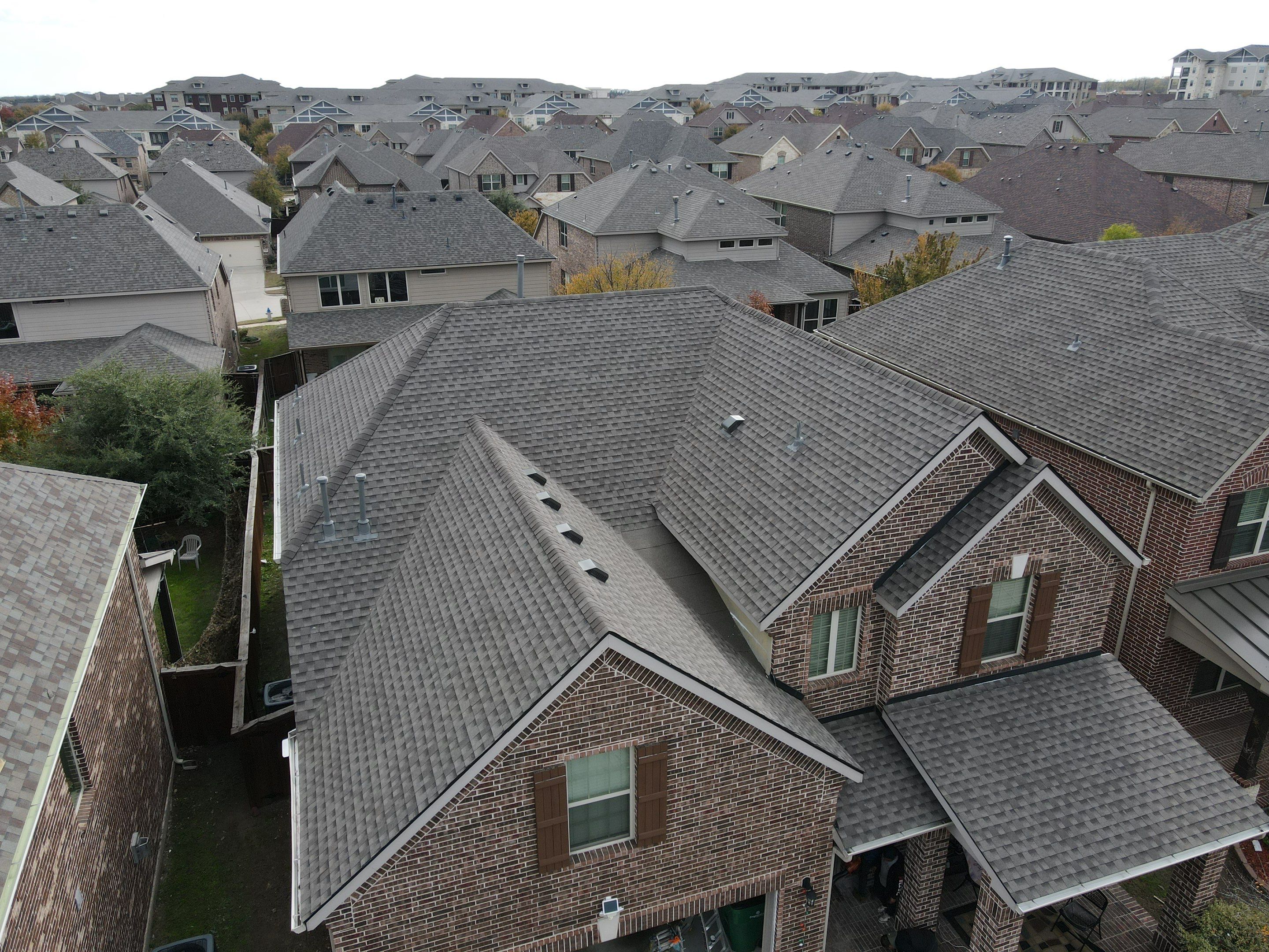 Residential Roofing Installation using GAF Timberline HDZ by Lighthouse Contractors