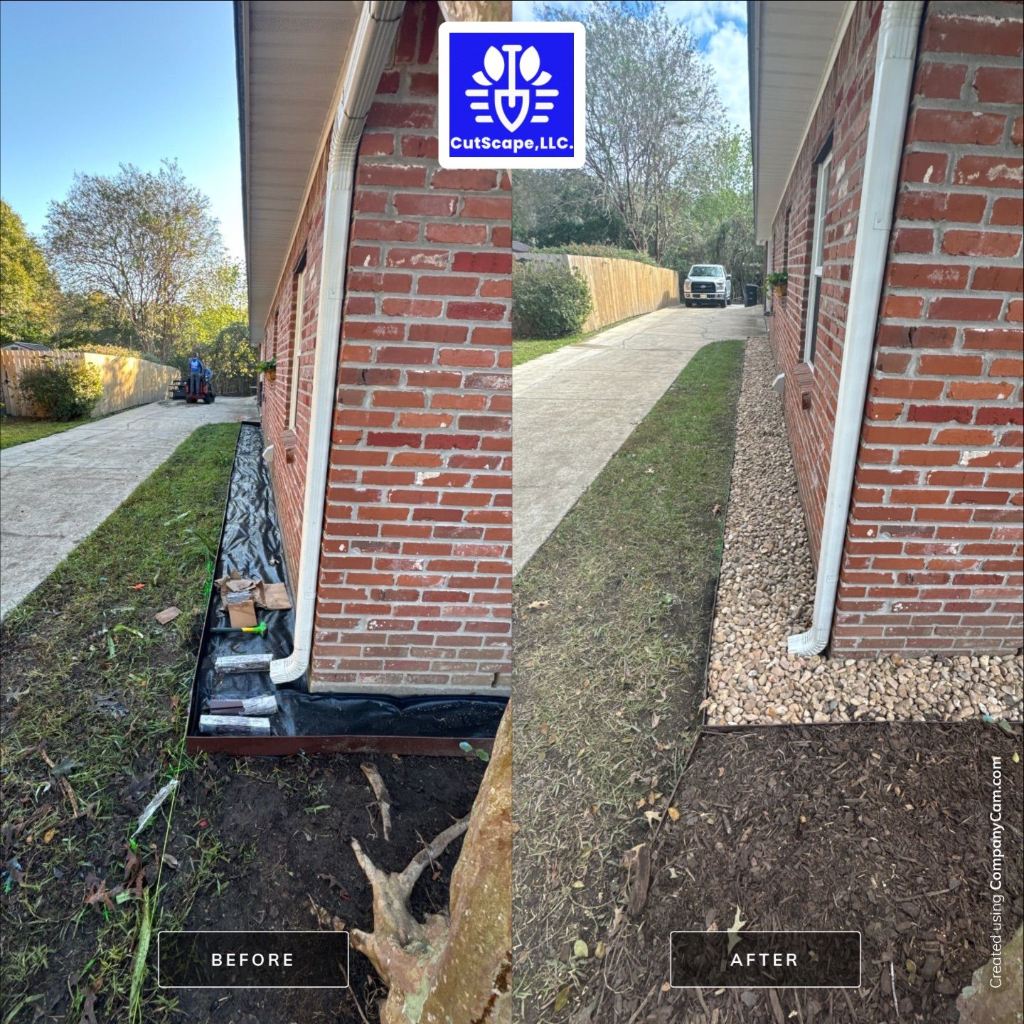 LANDSCAPE SERVICES: -Design -Demo -Install & SOD INSTALL by CutScape, LLC.