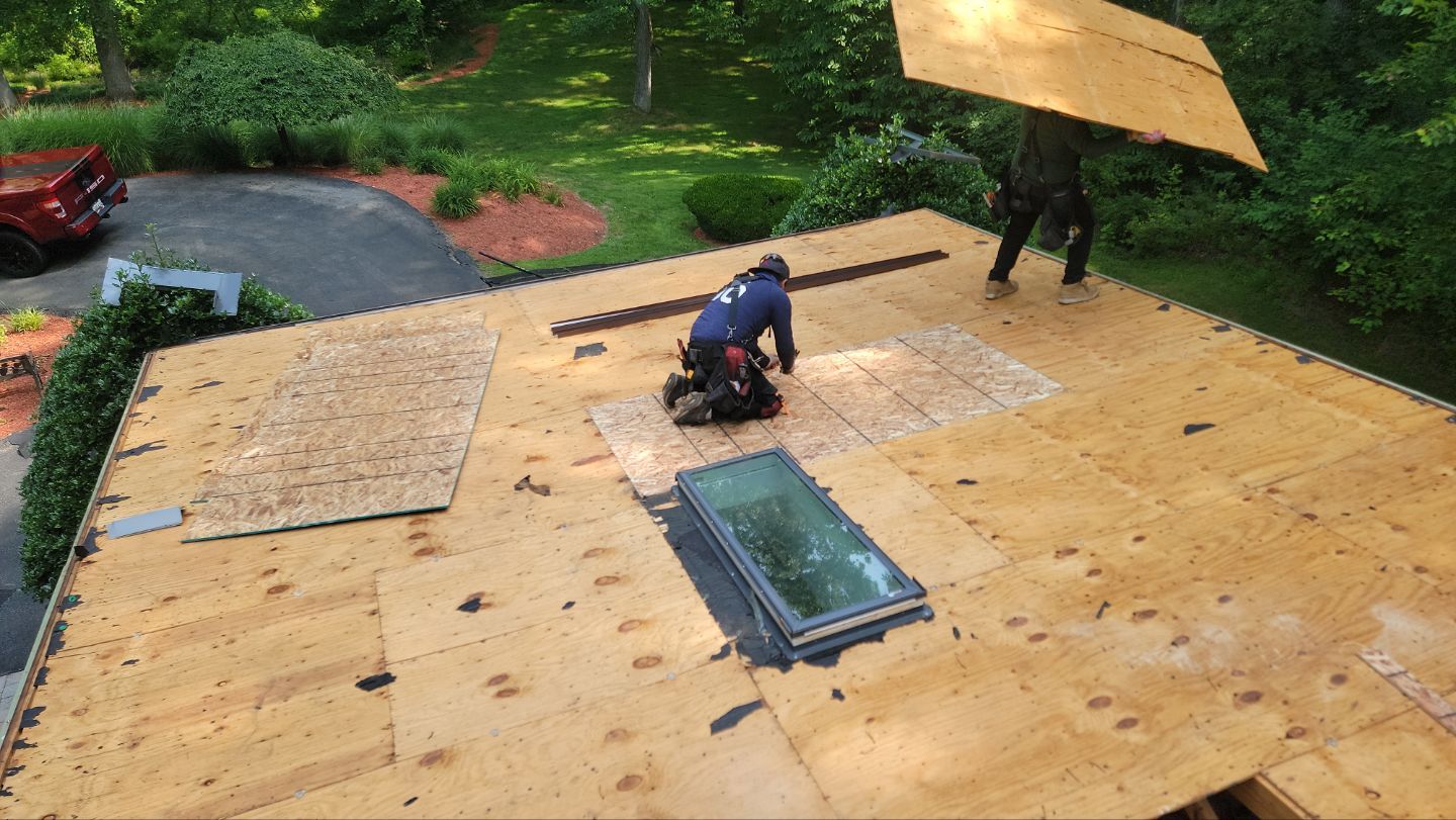 Roof Installation using GAF Timberline HDZ by ExteriorPros