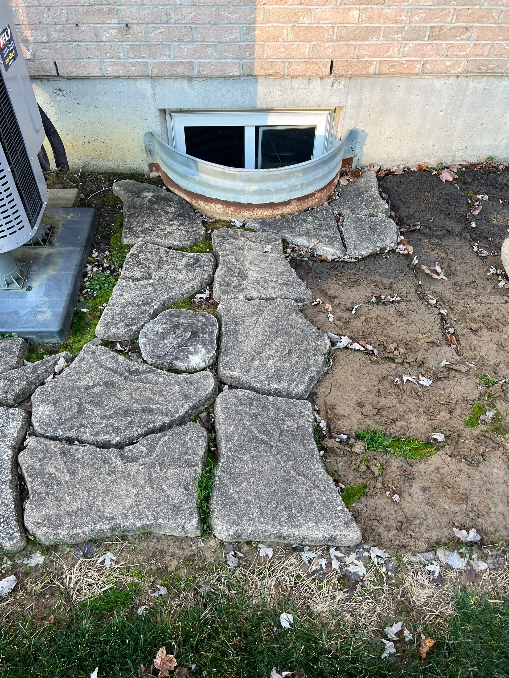 Window Well Replacement, Wall Repair, Grading by Reisenberg’s Lawn & Landscape, LLC