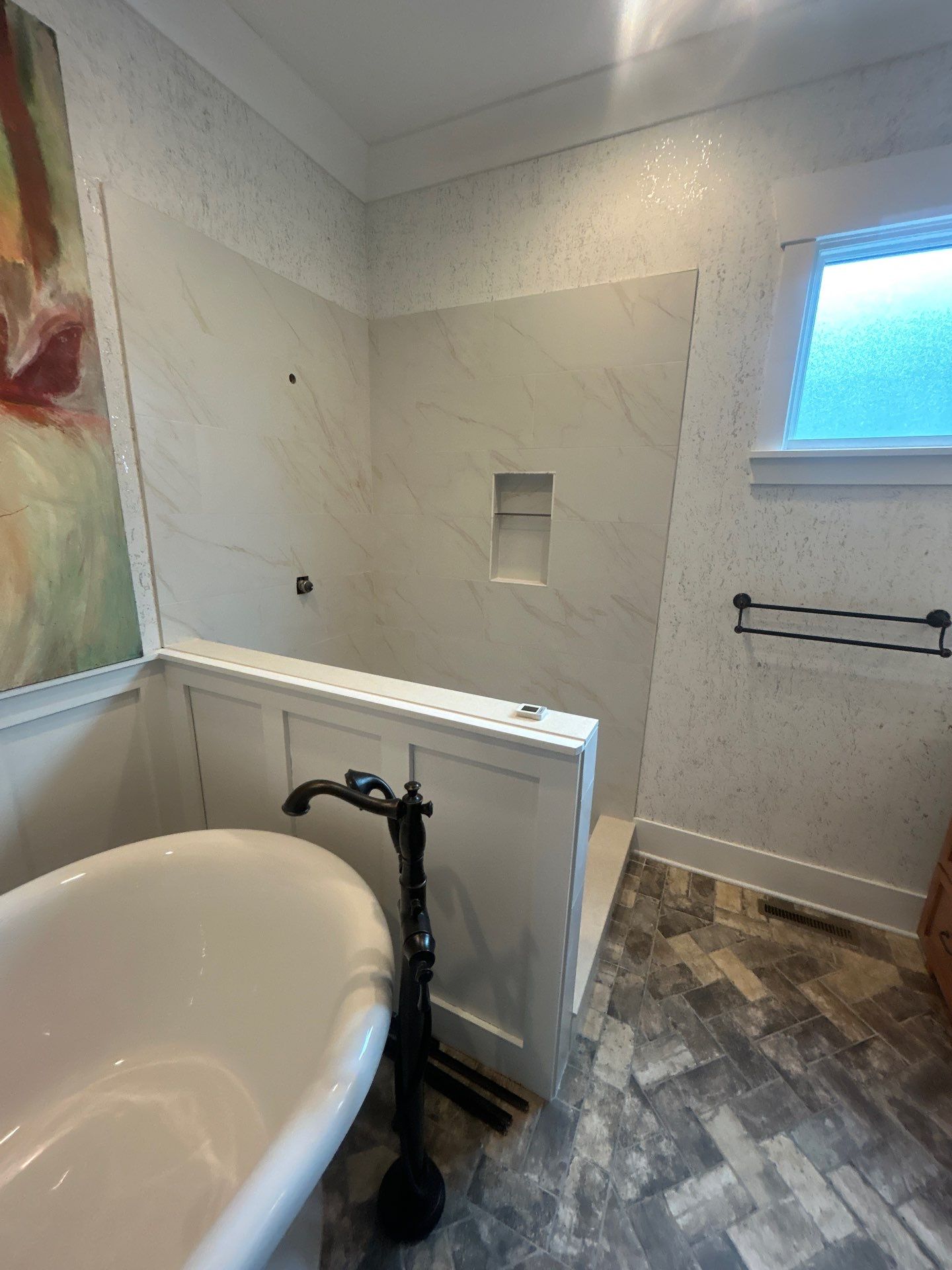 Shower Remodel by Footprints Floors Kentucky