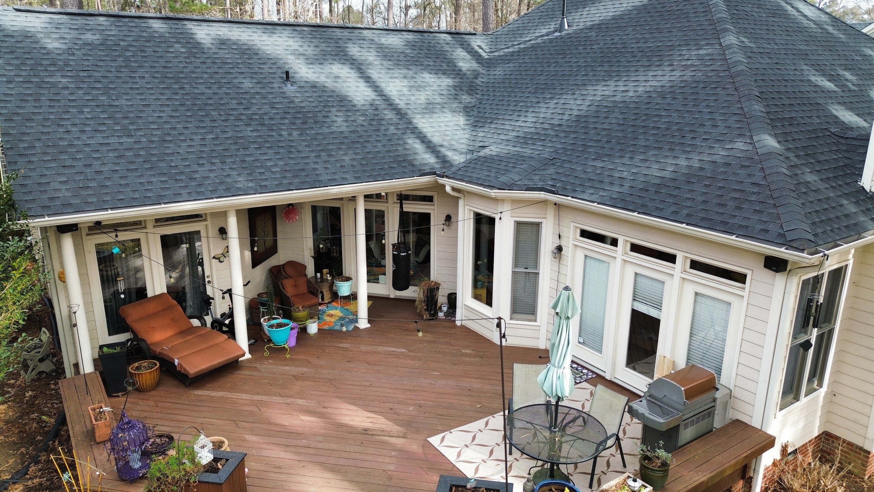 GAF HDZ Charcoal by Skybird Roofing