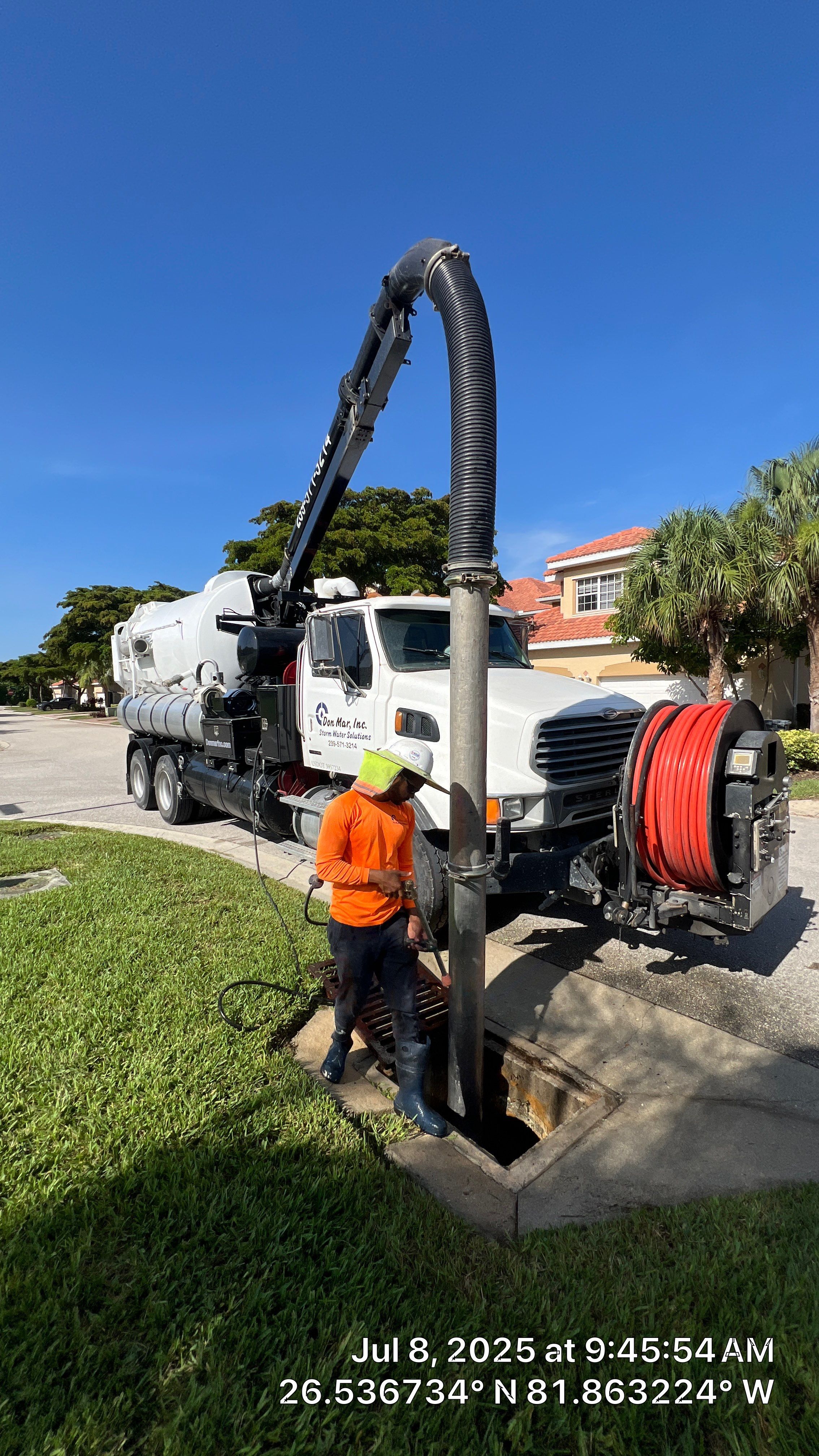 Ft. Myers Community Stormwater System Maintenance by APS Power & Water