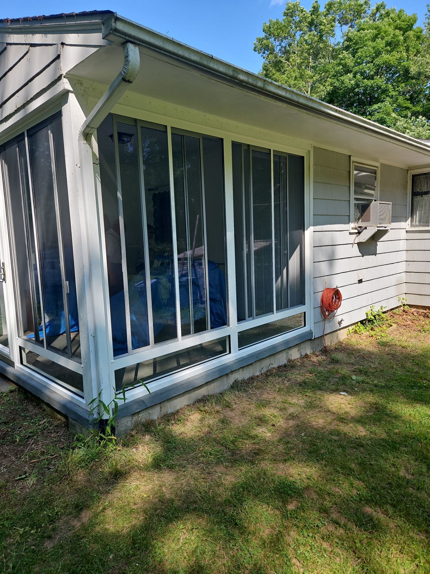 Summer Space Porch Enclosure by DiGiorgi Roofing and Siding Inc