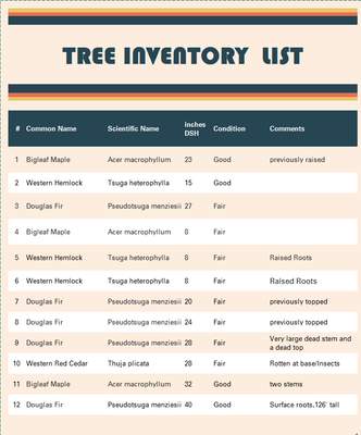 🌲 Newcastle HOA Arborist Report