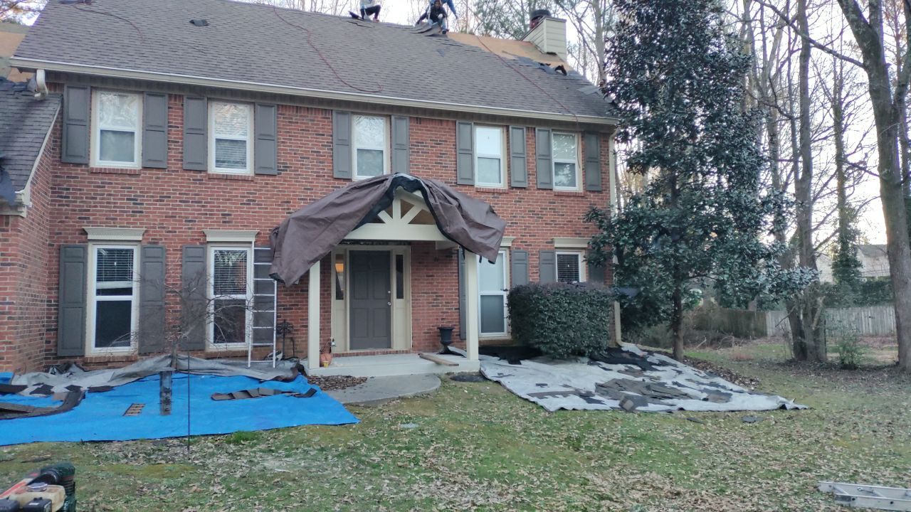 Residential Roofing Installation using Owens Corning by Inspector Roofing and Restoration