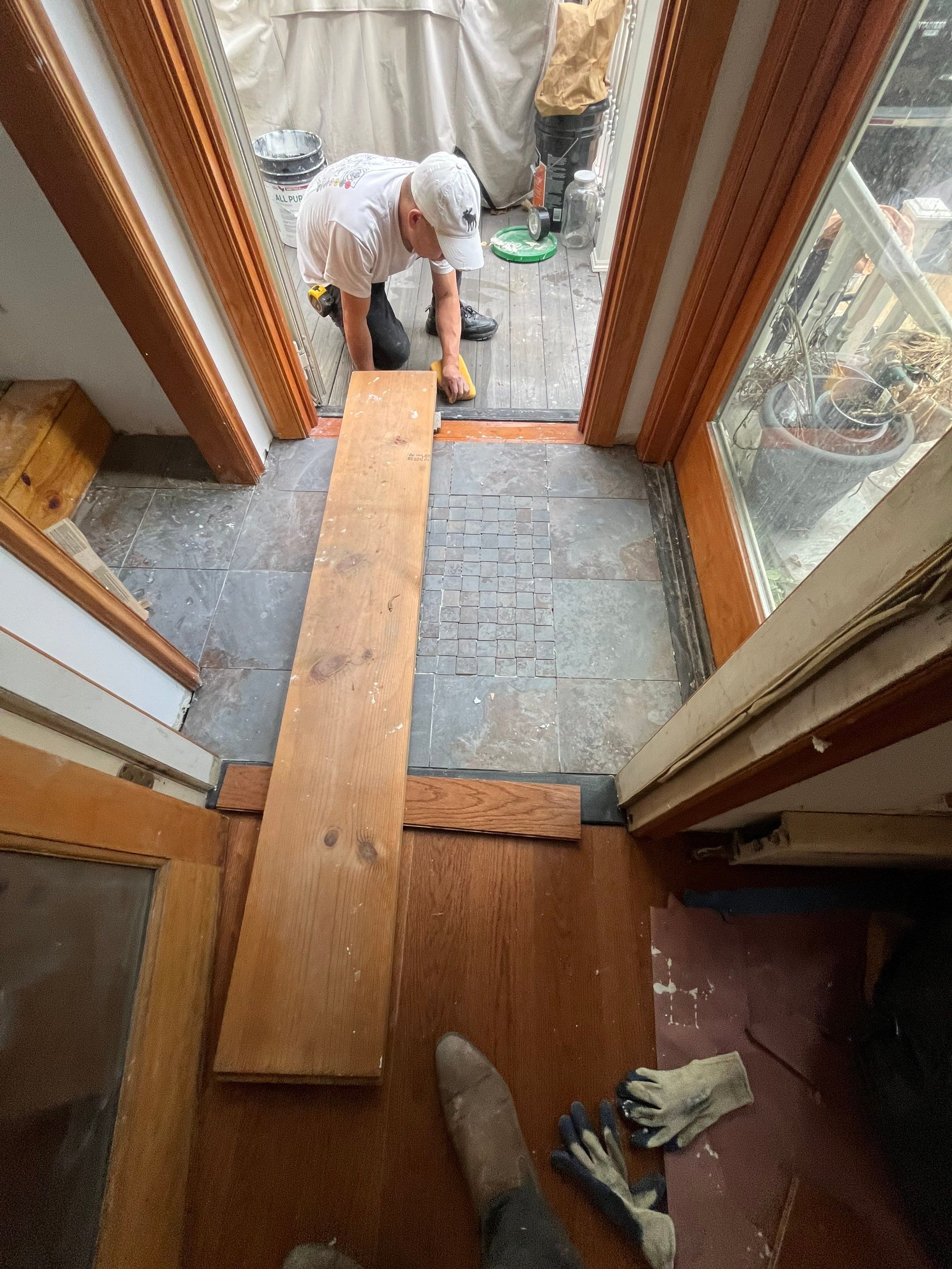 Kitchen Remodel using St. Martin Cabinetry by Custom Design Carpentry Inc