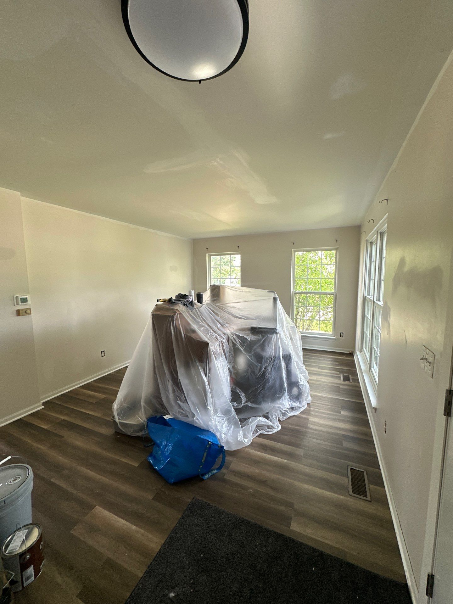 Full Interior Drywall Restoration and Multi-Room Painting in Kenosha by OCS Contracting Services