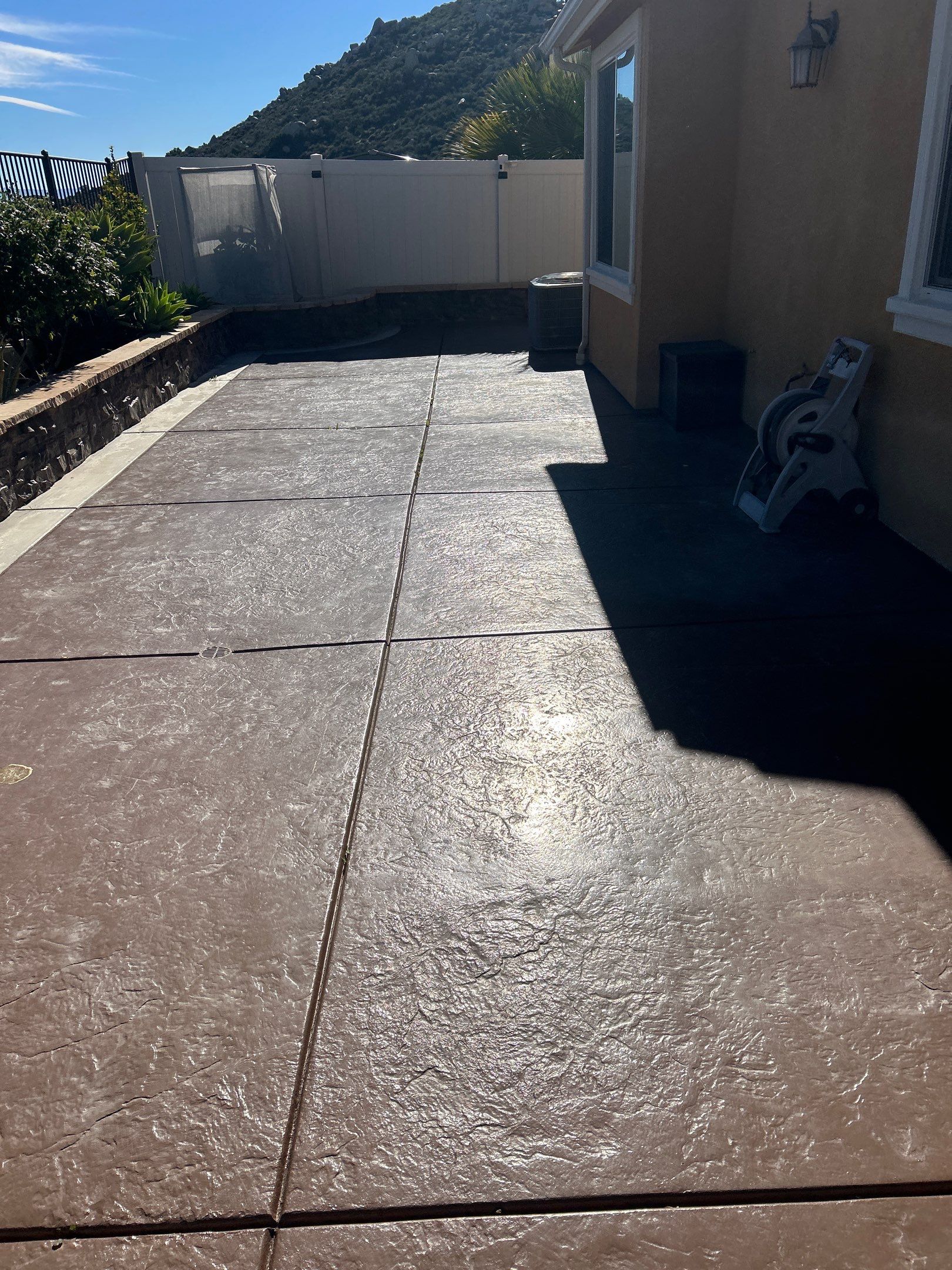 Sandblasting Paint Off Concrete & Sealing in Lake Elsinore, CA by La Power Washing Inc