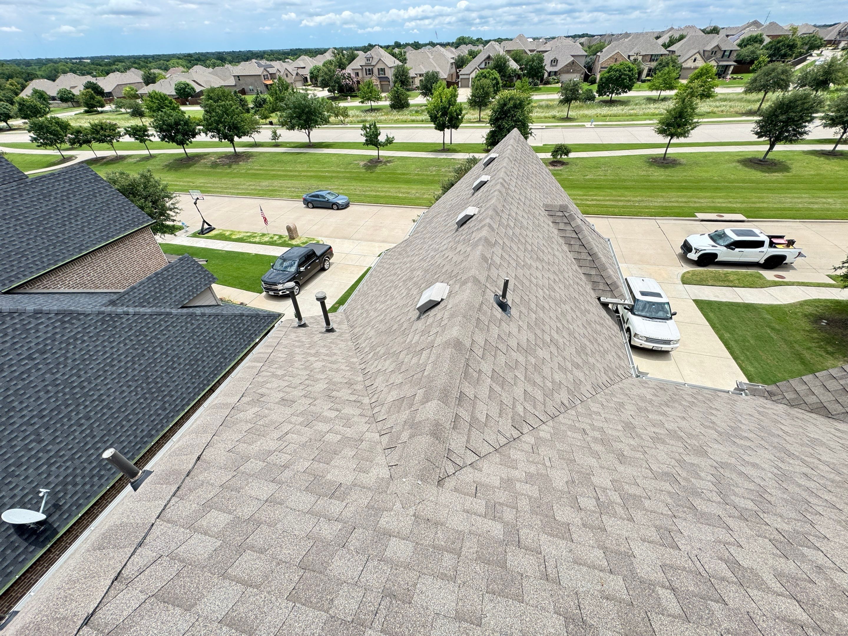 Inspection Wind damages and ceiling leaks McKinney, TX by NIMBUS GENERAL CONTRACTORS, LLC