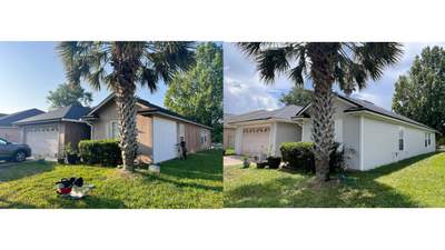 Exterior Painting, Carpentry and Siding Repairs in Jacksonville FL 32244