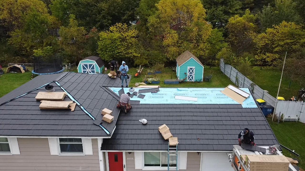 Mishawaka Indiana Metal Slate Roof Installation – Residential Upgrade by 4Ever Metal Roofing