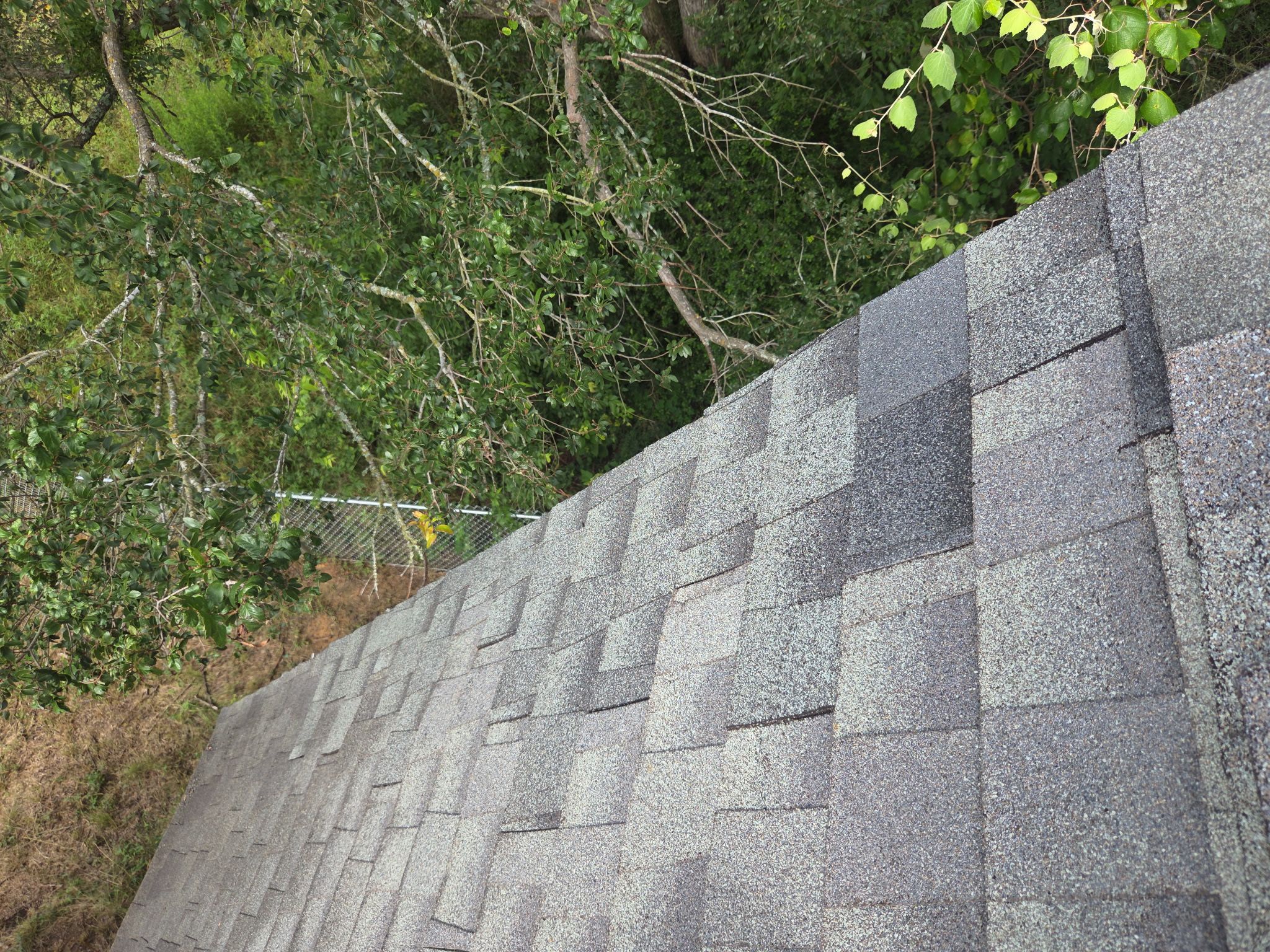 Crazy Wind Damage Repair on a Steep Roof by REPS OF TEXAS