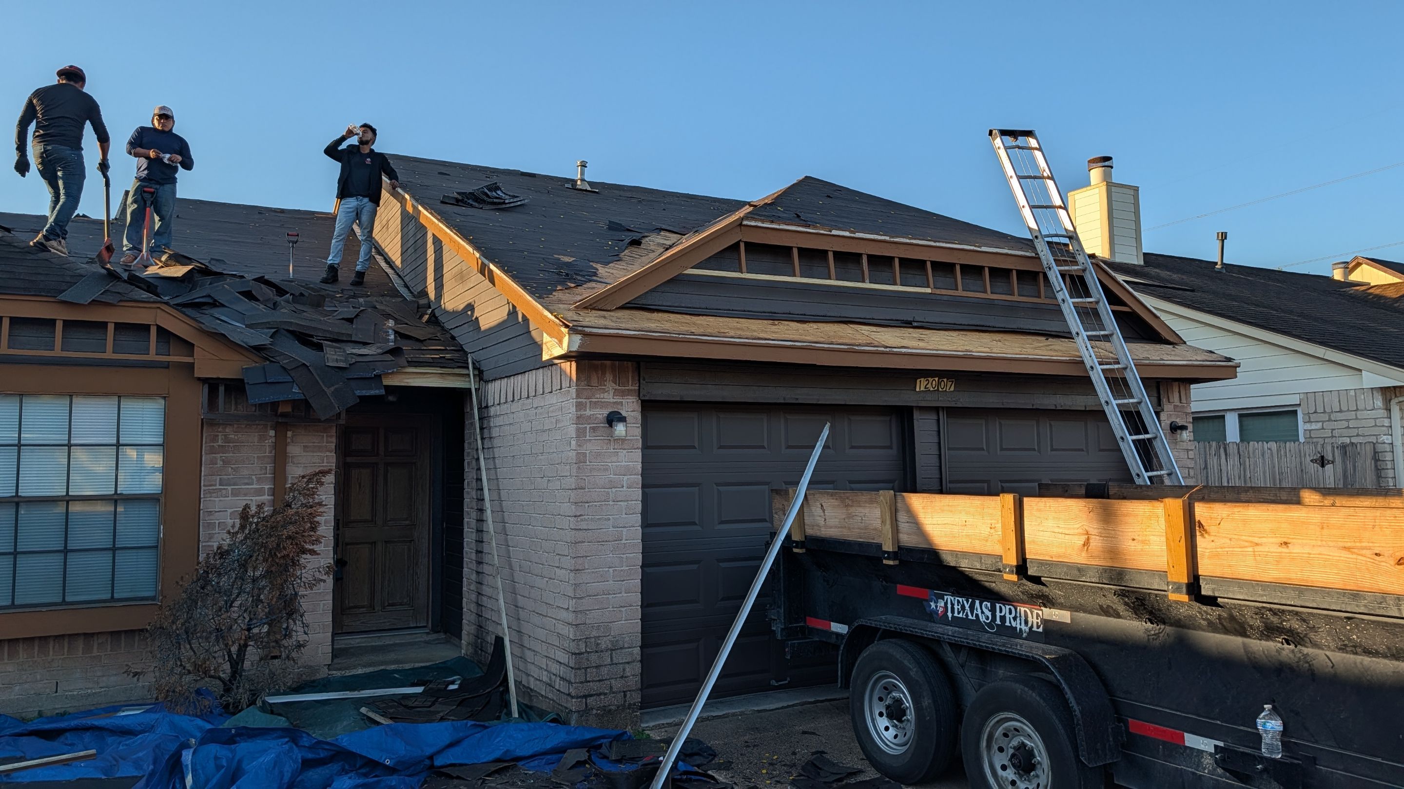 Project in Houston by Roof Guard And Construction