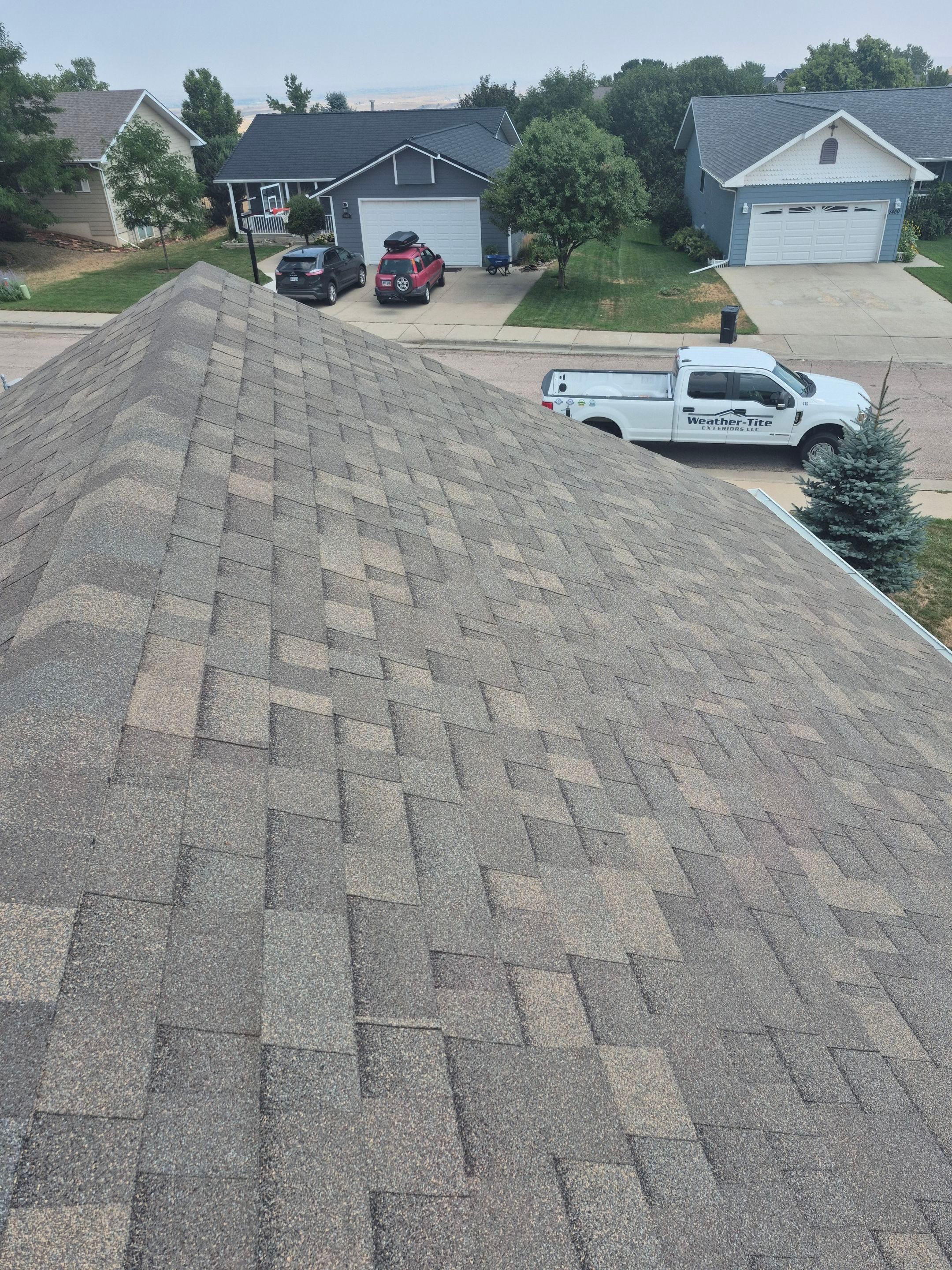 Malarkey Vista Shingle install in high wind neighborhood. by Weather-Tite Exteriors LLC