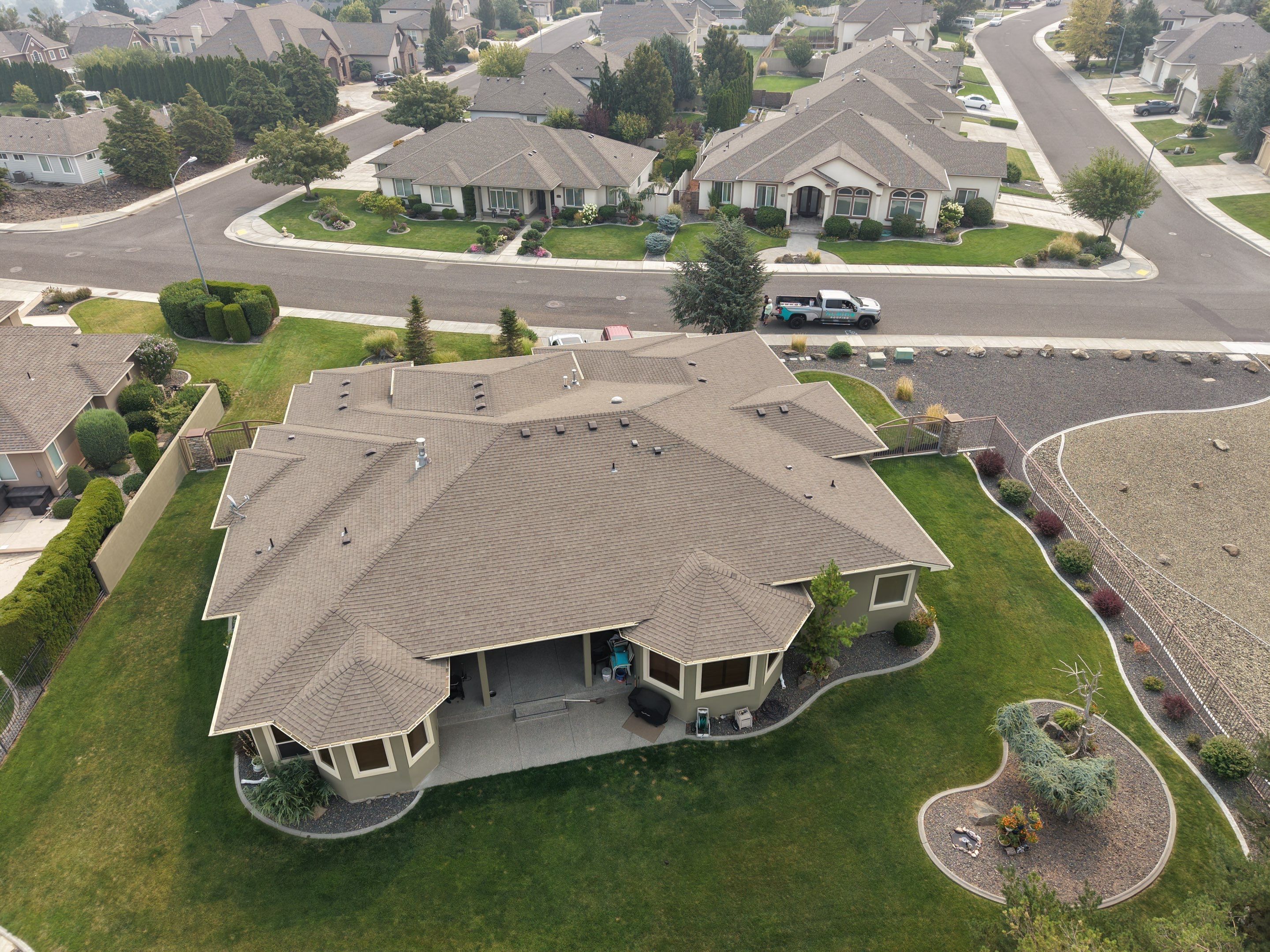 Residential Architectural Shingle Roof Installation and Ventilation Upgrades S Reed St Kennewick, WA 99336 by Alpine Roofing