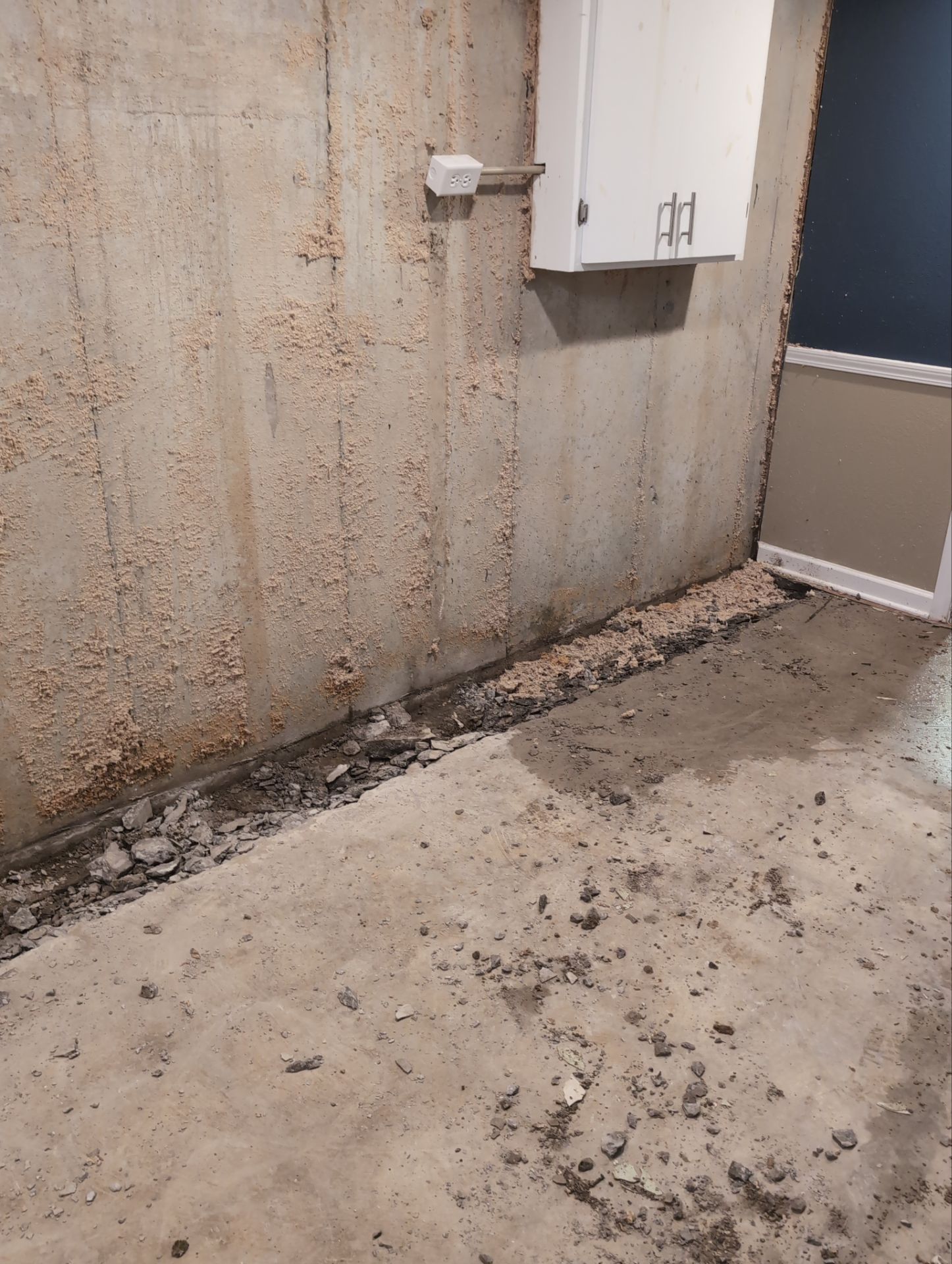 Interior Basement Waterproofing System and Egress Window Installation by Toledo Basement Repair 