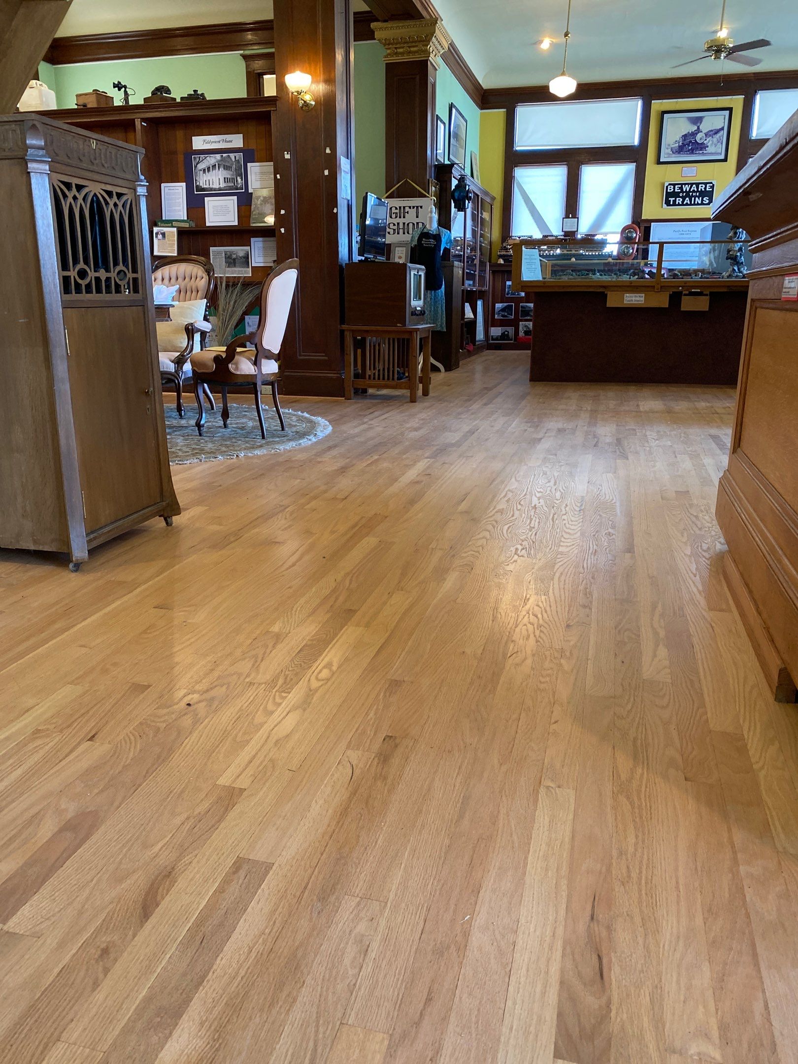 Carnegie Museum Roseville Refinish by Footprints Floors South Sacramento