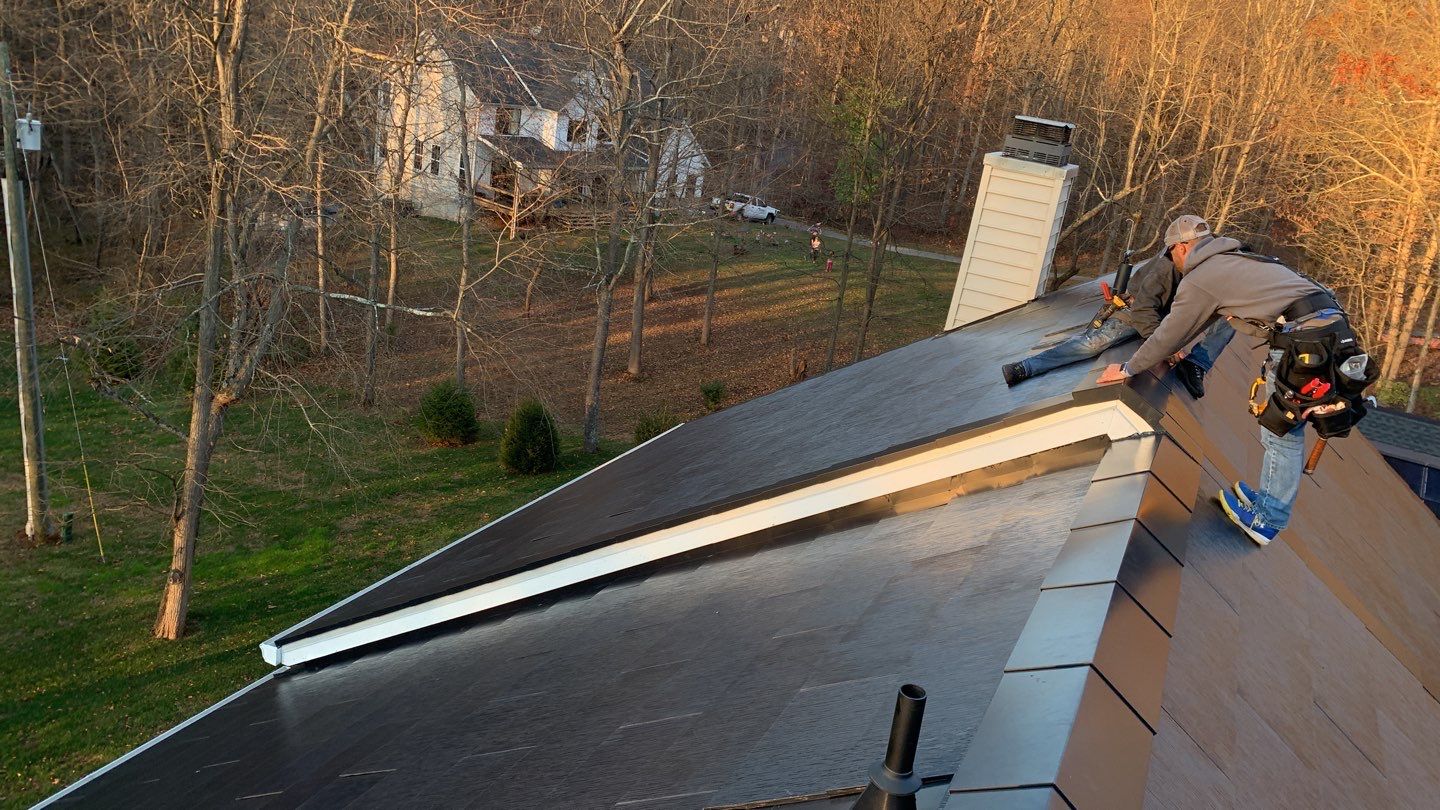 Tesla Solar Roof Replacement by American Home Contractors
