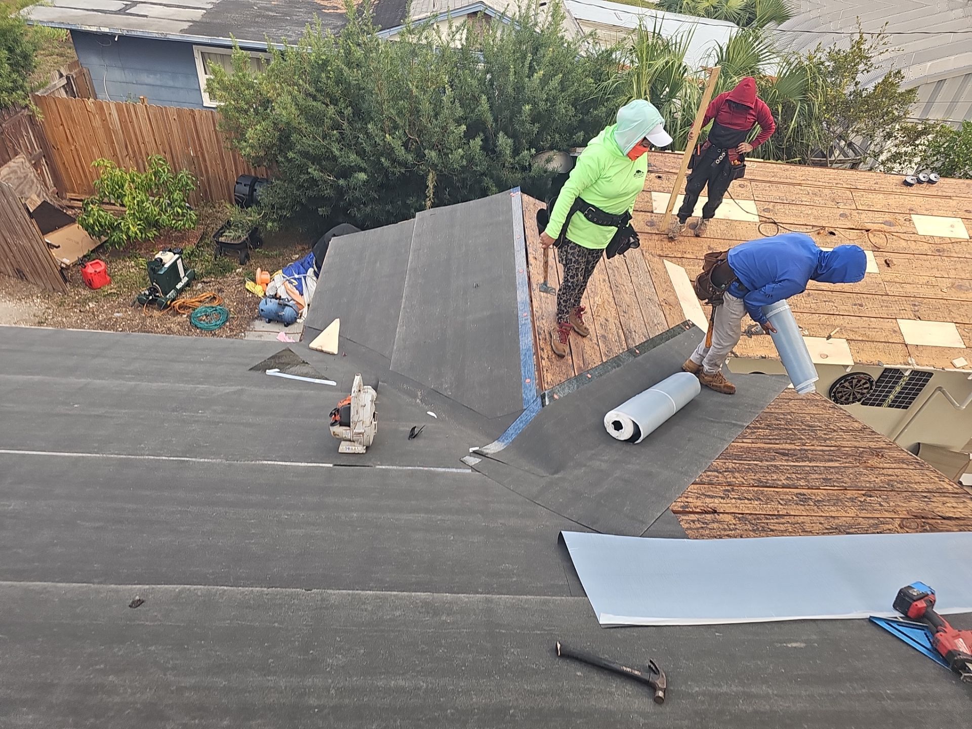 Project in Gulfport 33707 by Mitchell Roofing Company LLC