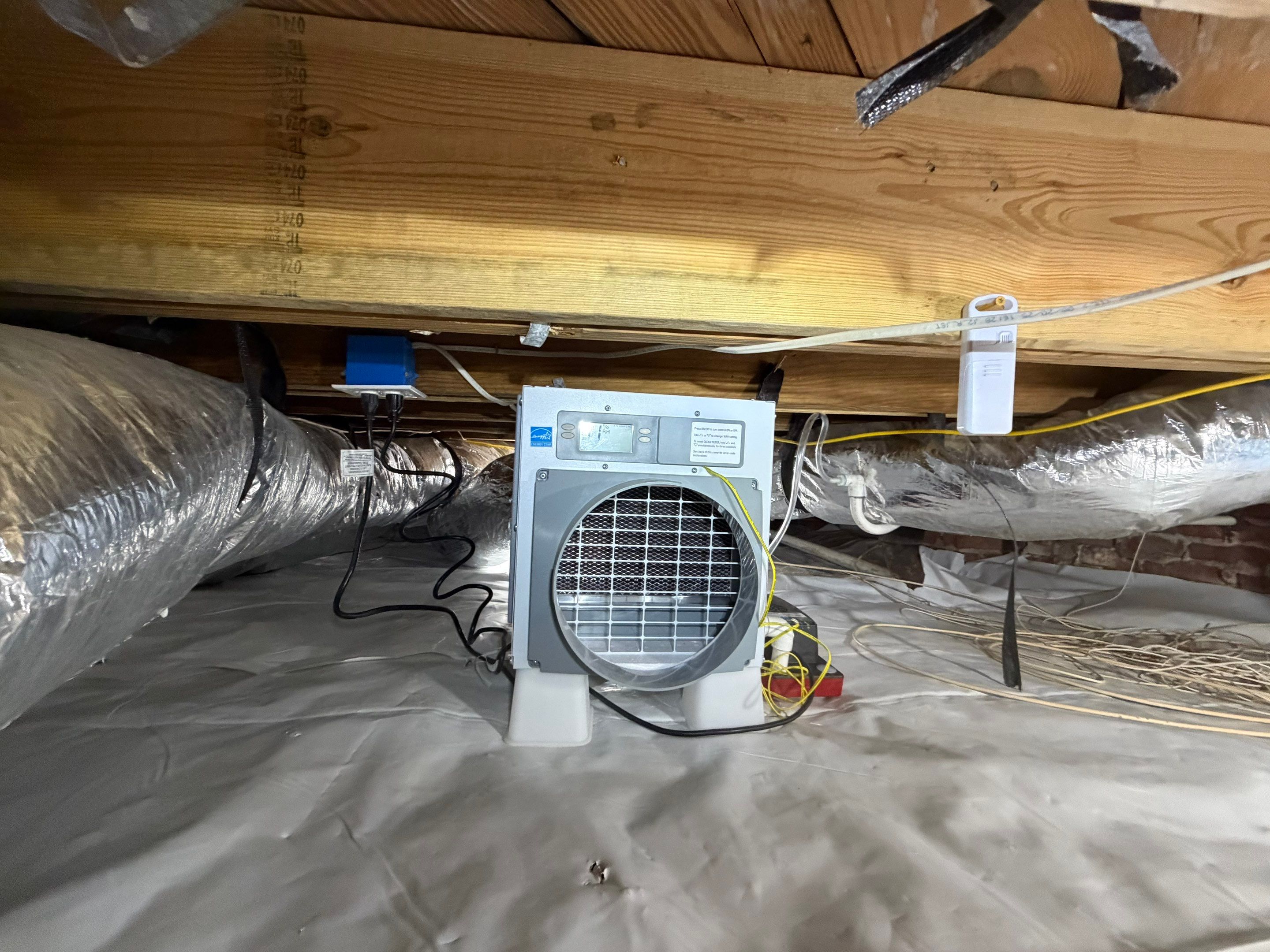 Project in Portsmouth by Patriot Crawl Space Repairs