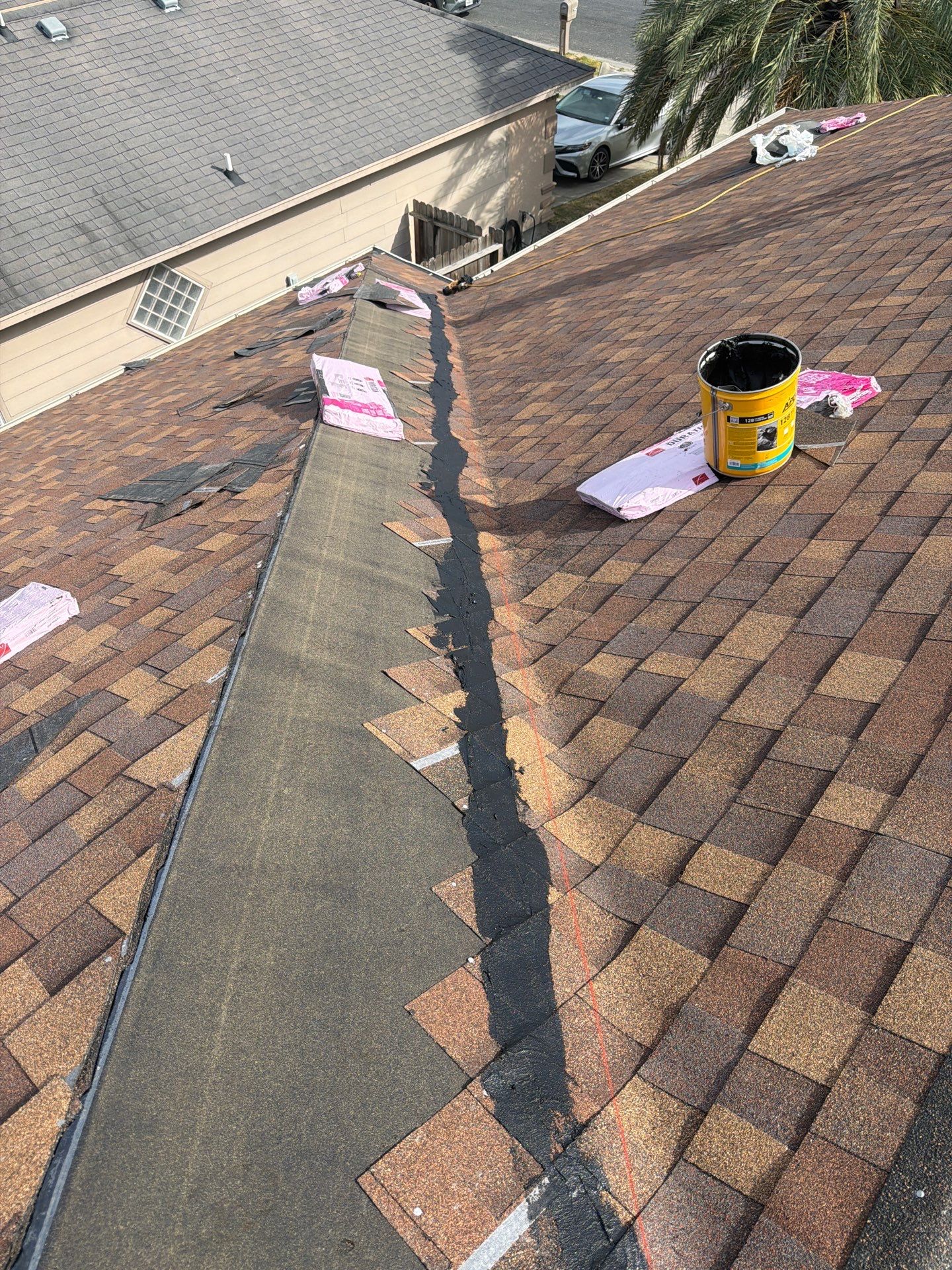 New Roof with better Ventilation  by Bayfront Roofing and Construction