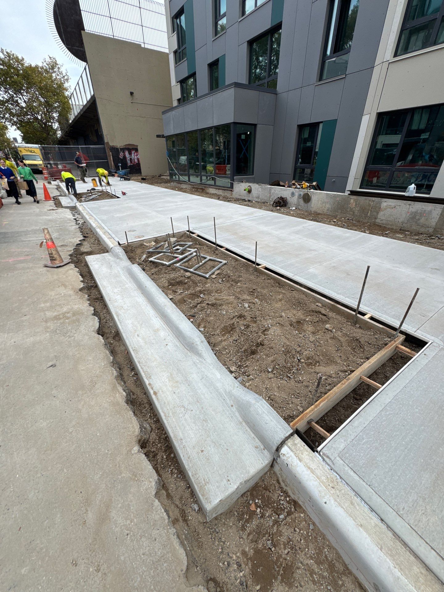 Project in NY by Concrete Works Corp