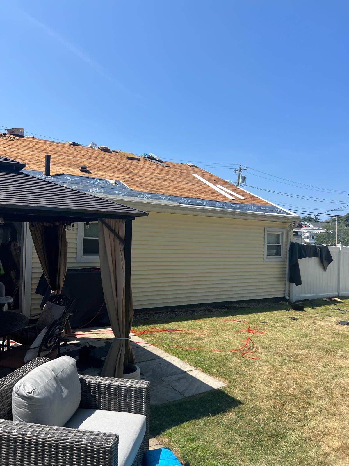 Full Roof Replacement in North Andover, MA – Architectural Black Shingles by JOHNNYS PRO