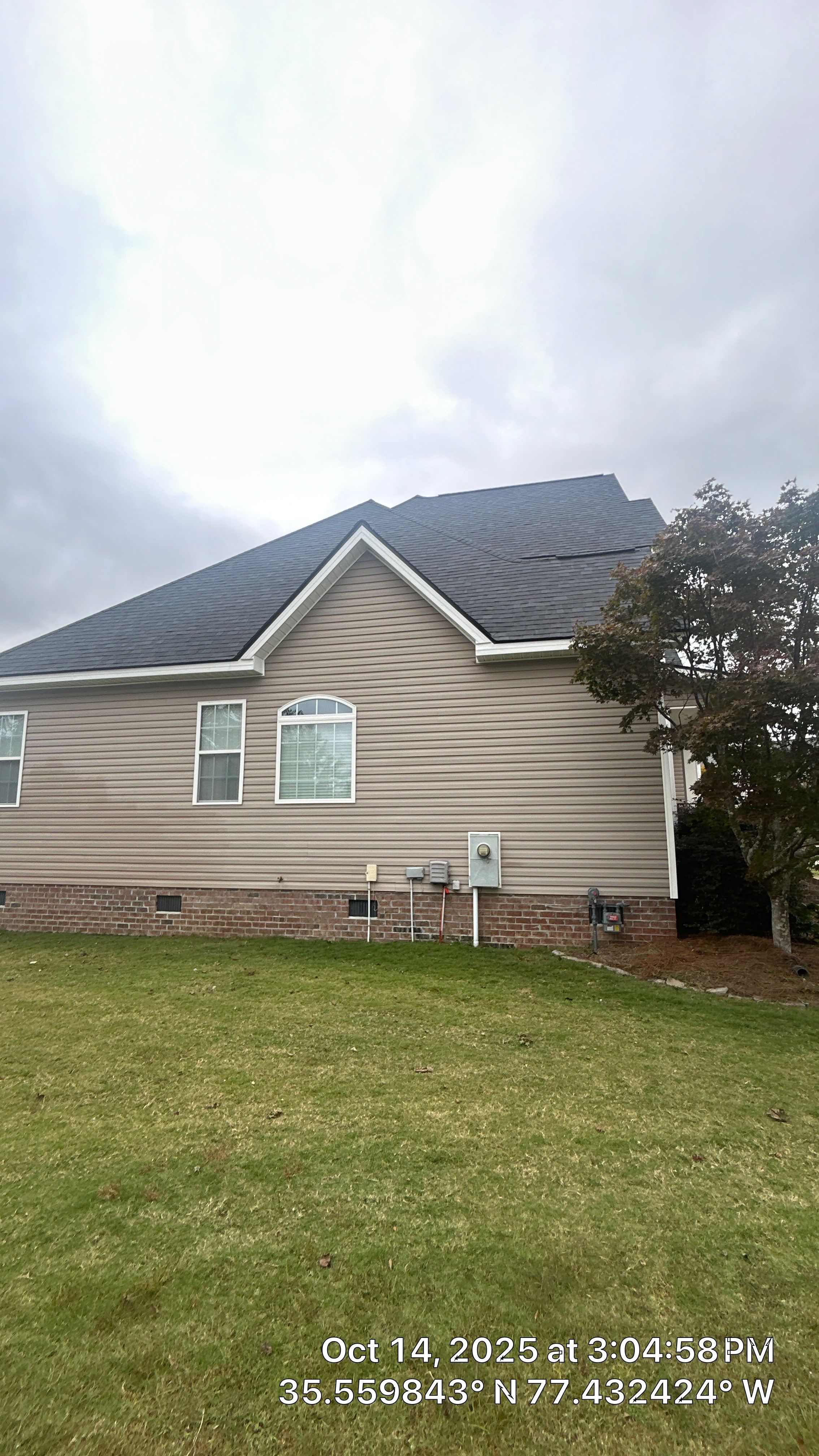 Roof Replacement Project in Winterville by Roofing Solutions