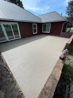 Concrete Patio Resurfacing and Protective Coating in Winfred, South Dakota