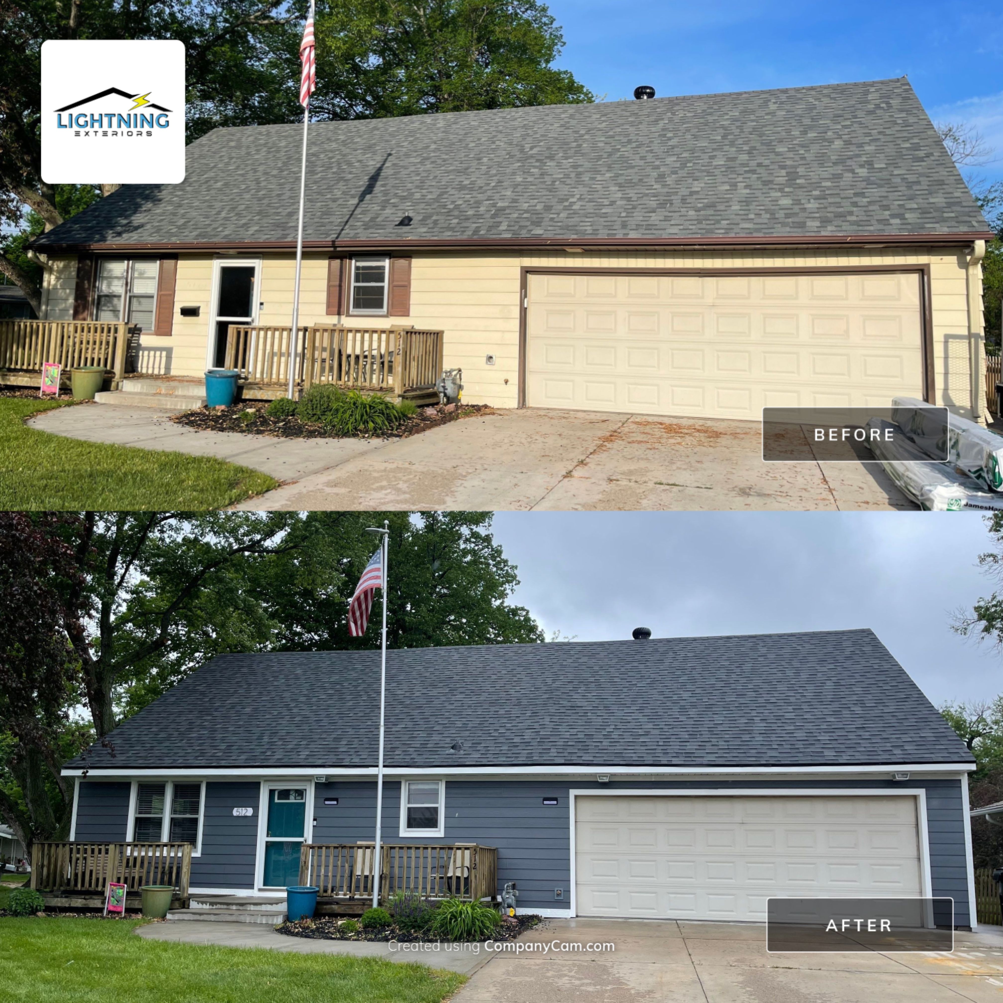 James Hardie by Lightning Exteriors