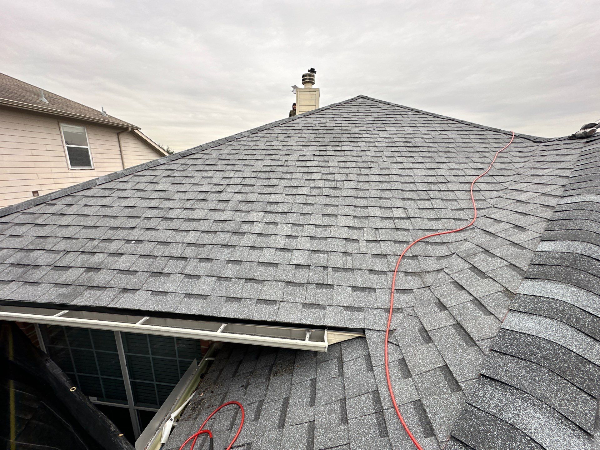 Project in Houston by Motion Roofing