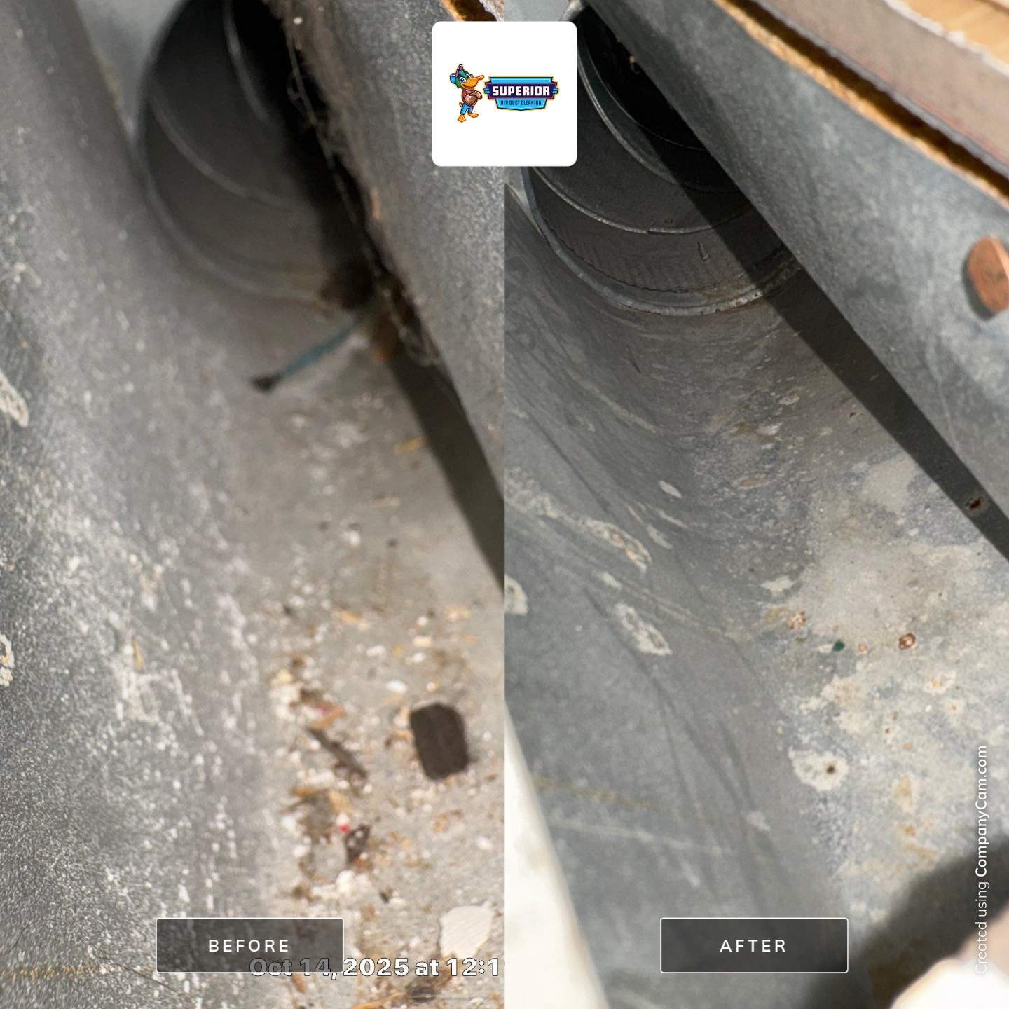 Air Duct & Dryer Vent Cleaning With a Vacuum Truck in Columbiana, OH by Superior Air Duct Cleaning