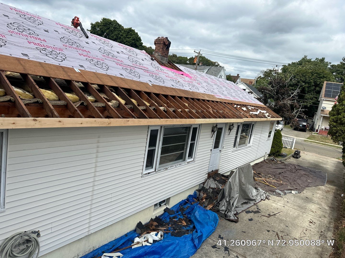 Residential Roofing Installation using Owens Corning TruDefinition Duration - Estate Gray by A Plus Exterior