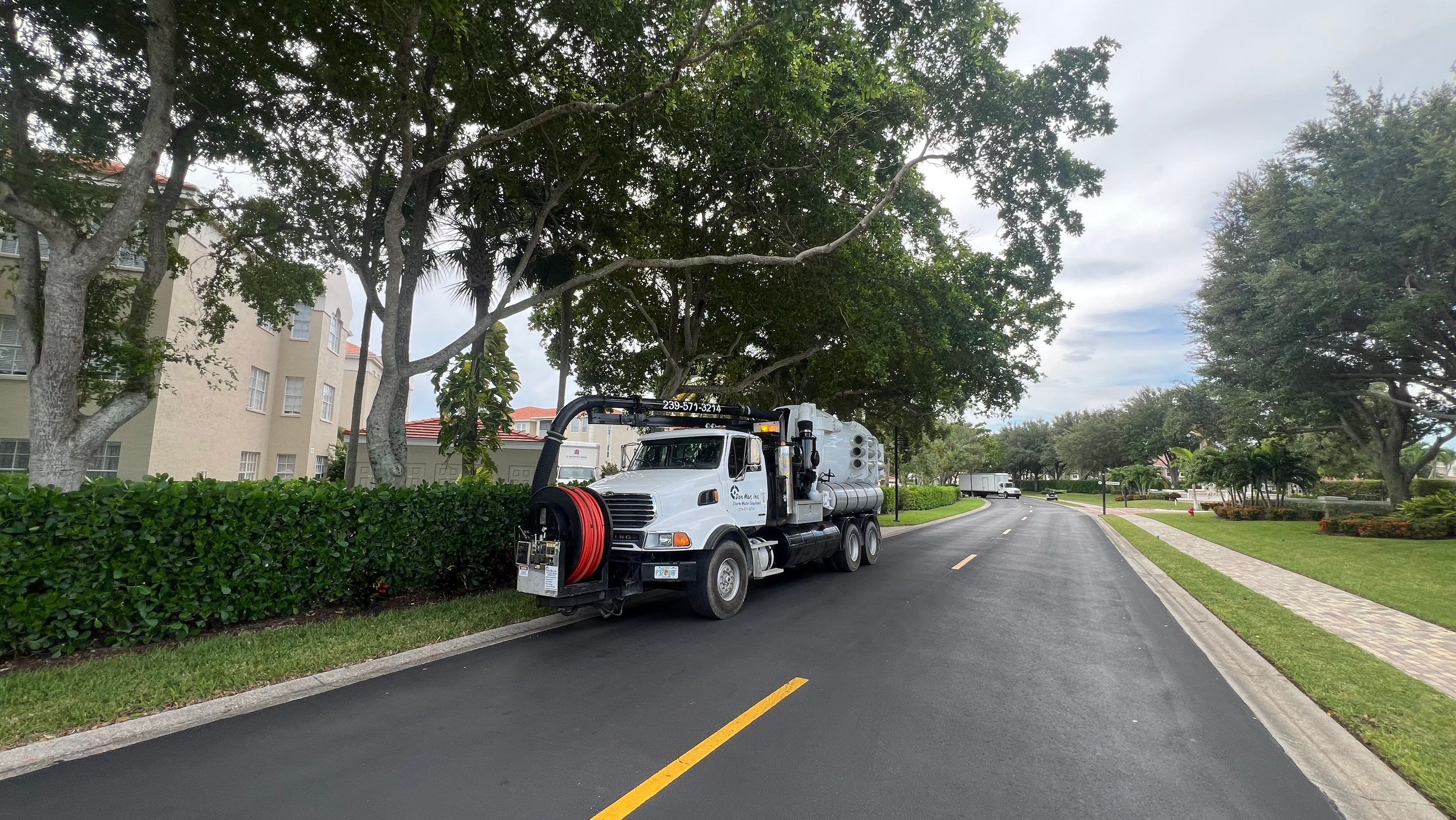 Naples Community Culvert Cleaning by APS Power & Water