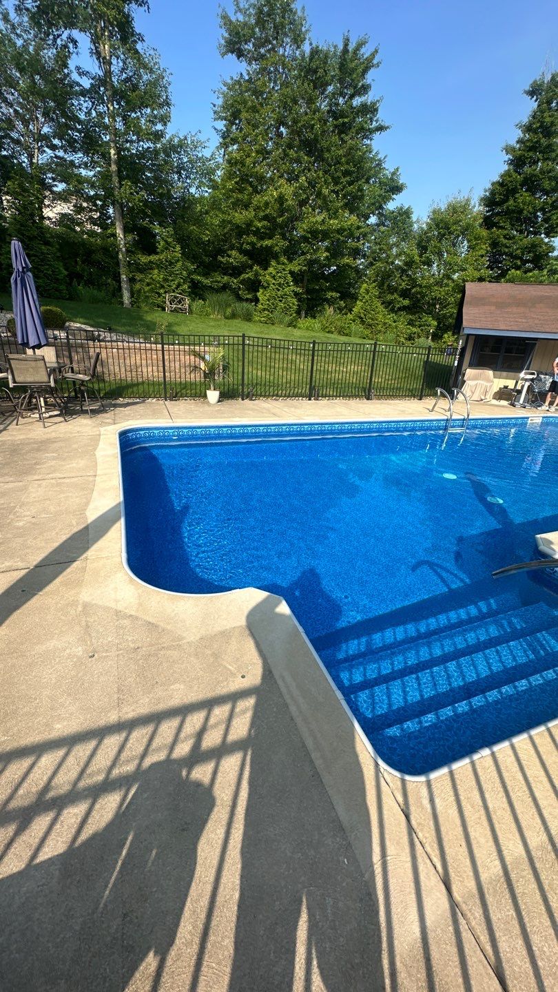 Oxford Pool Deck Project in Baden by Floors in a Day, Inc