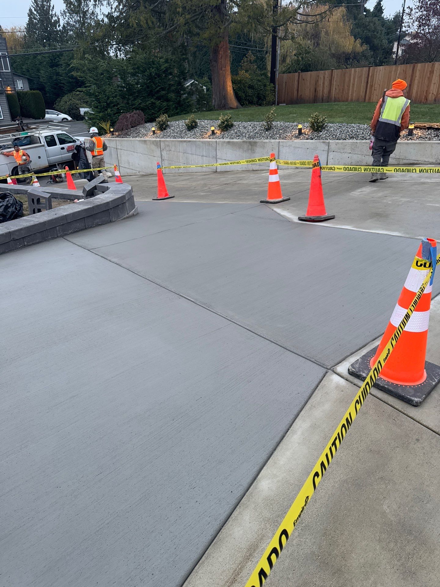 Retaining Wall & Concrete Patch Repair | Everett  by Jireh Asphalt & Concrete Inc 