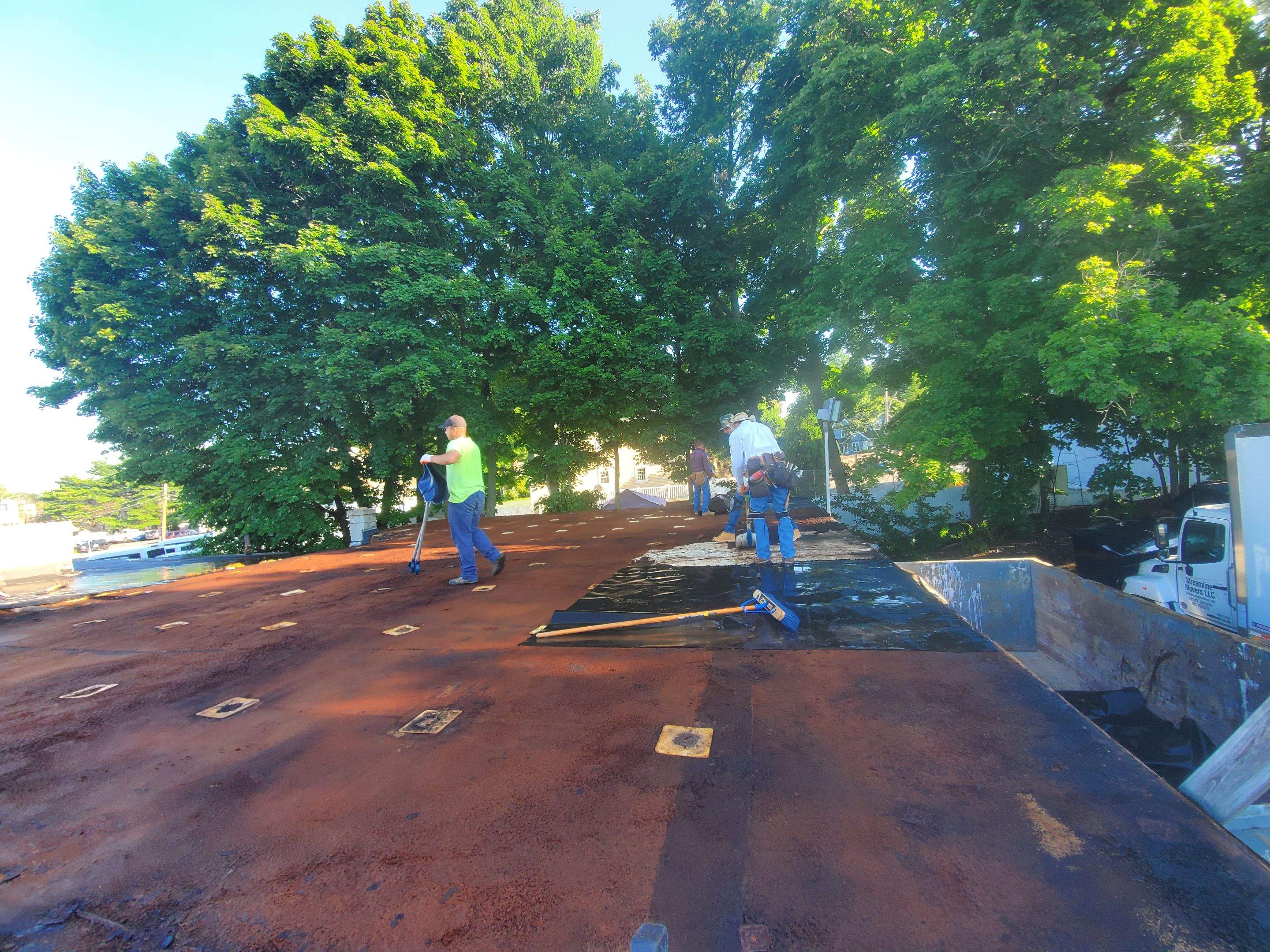 Commercial Roofing Installation using GAF Roofing by UBrothers Construction