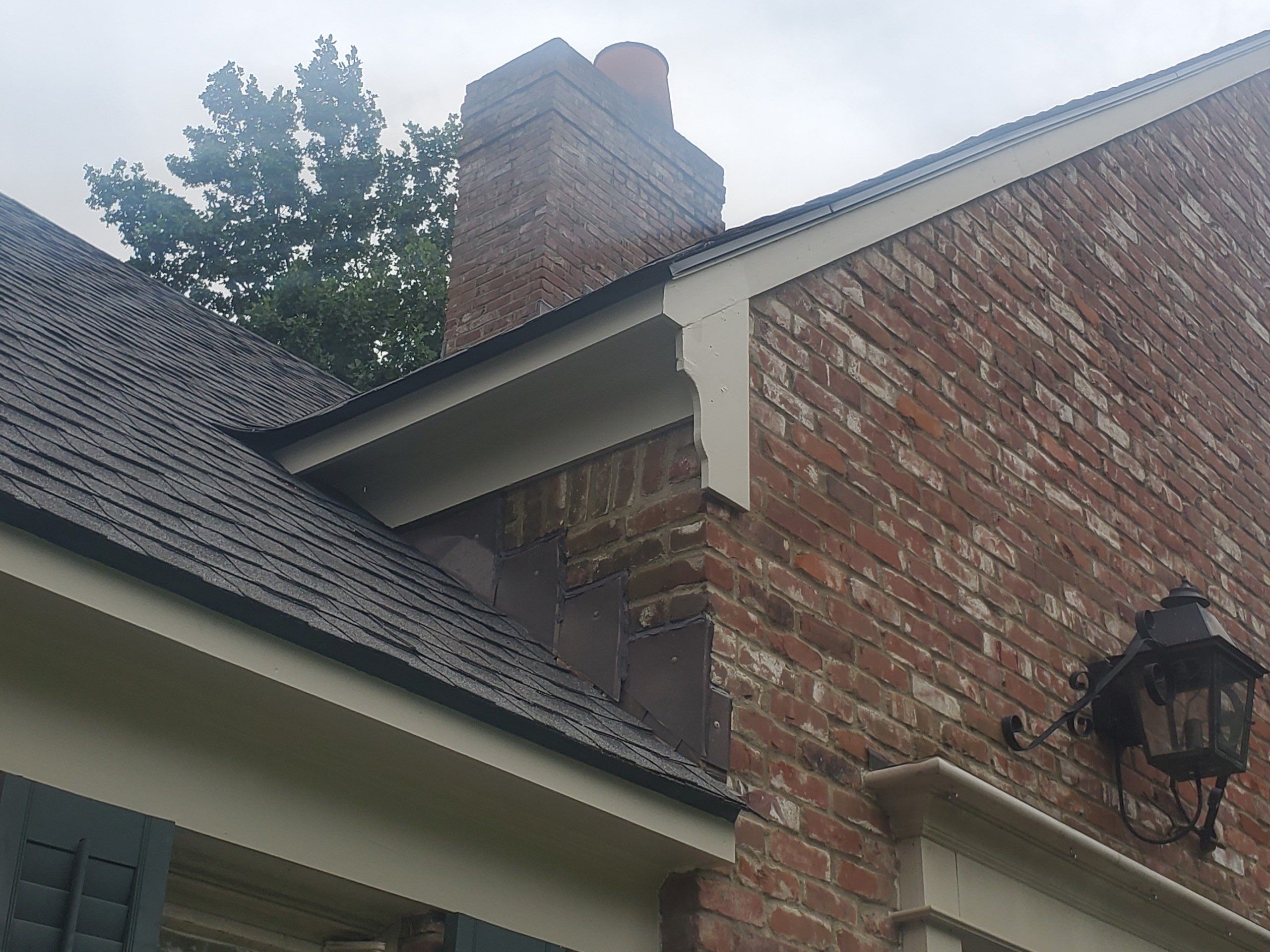 Full Roof Replacement with gutter upgrade after tree impact damage in East Memphis by Revival Roofing Services