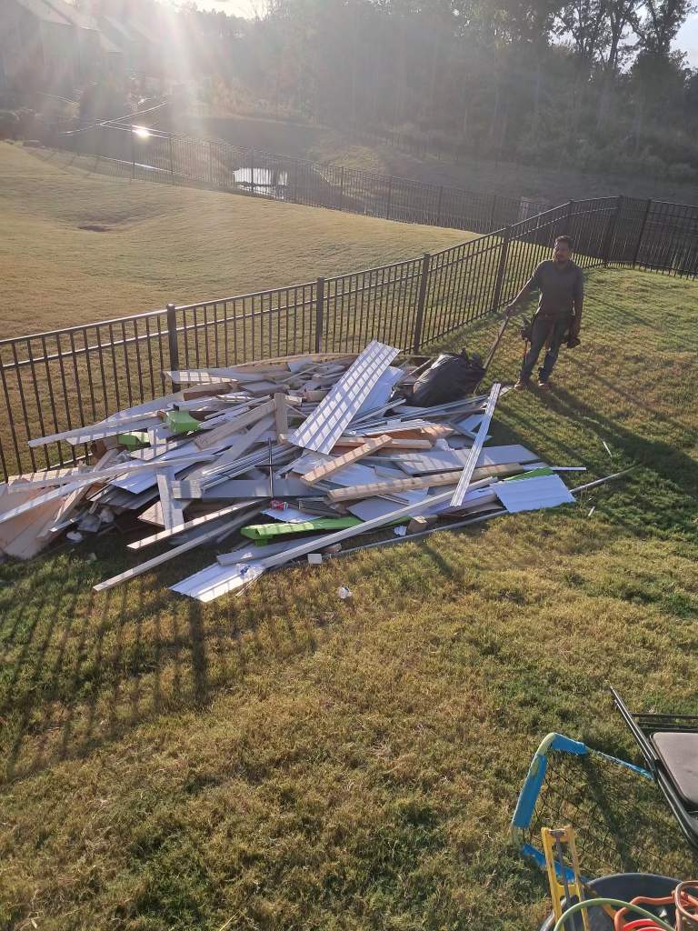 Project in Waxhaw by Badger Hauling