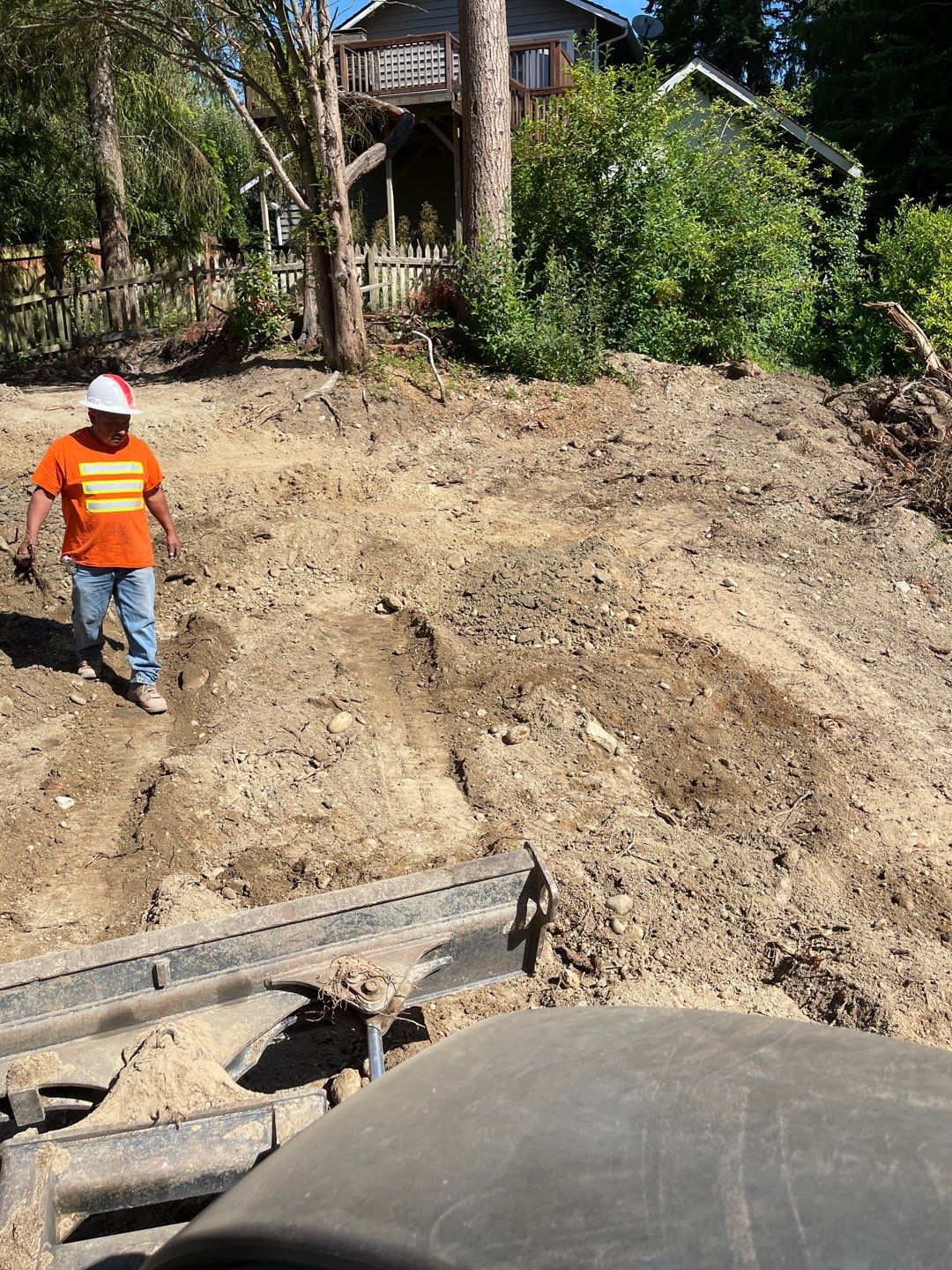 Concrete Back Patio Makeover  by Jireh Asphalt & Concrete Inc 