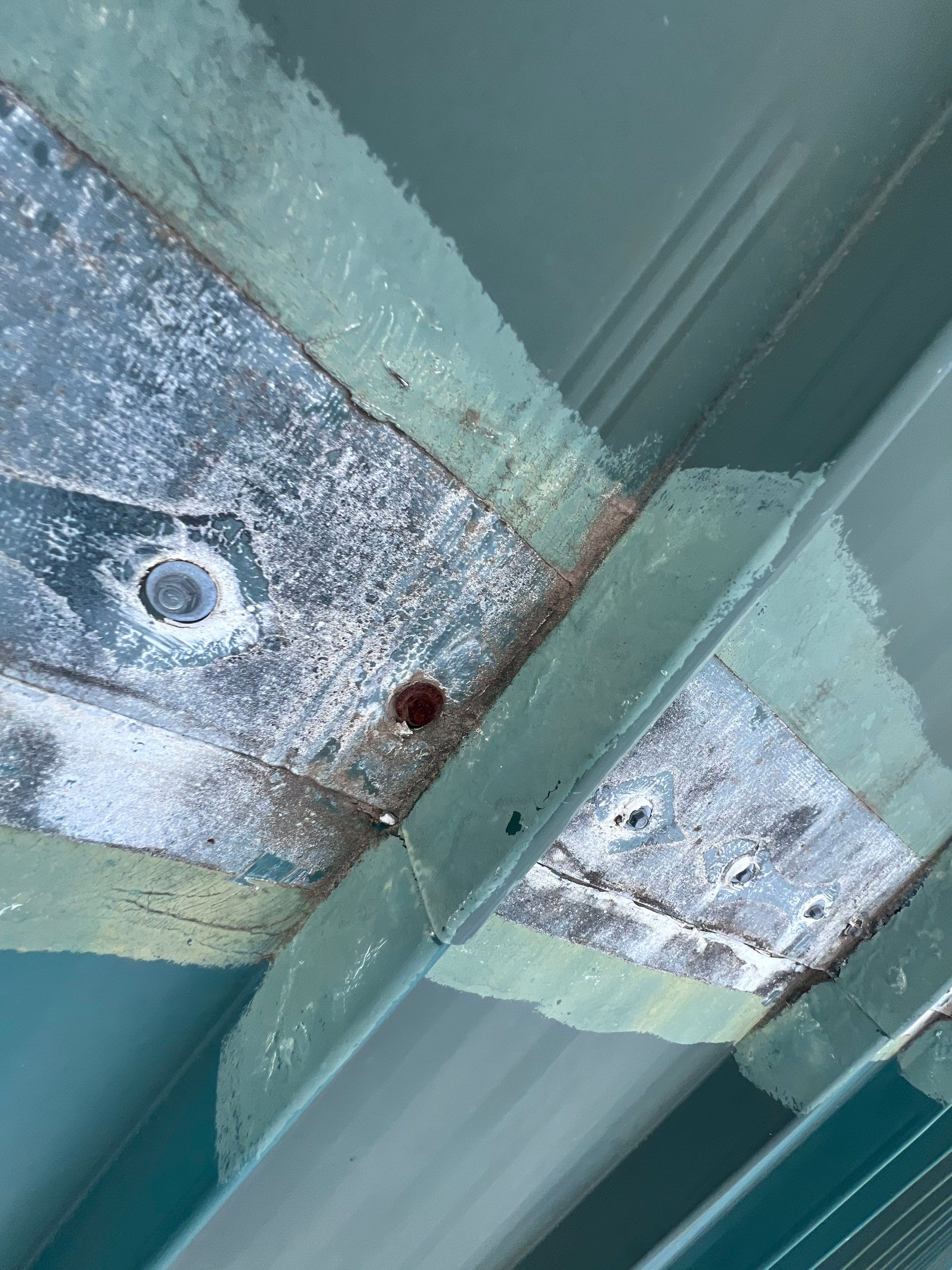 Hail Damage using Metal by Roof Repair Company