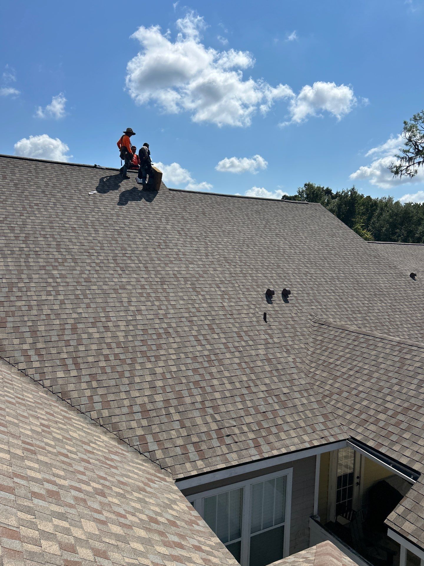 Project in Gainesville by True Force Roofing