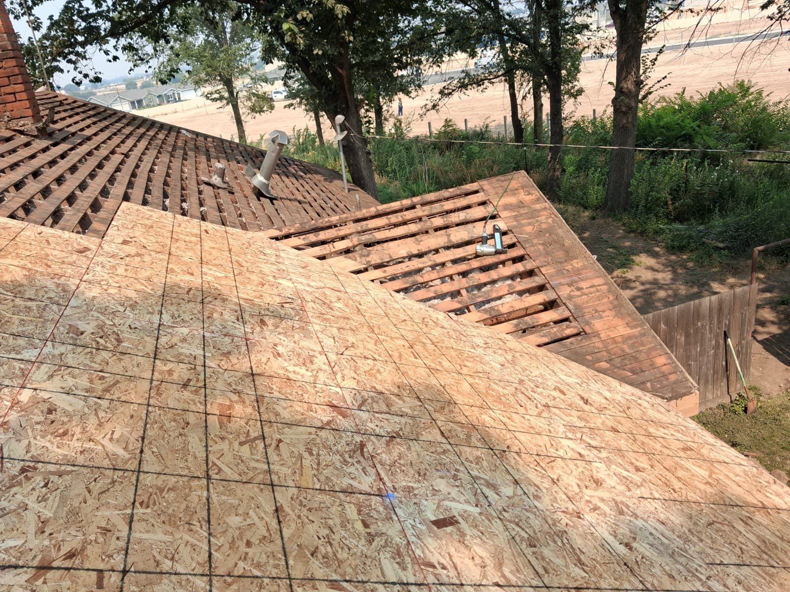 Full Residential Roof Replacement with New OSB Sheathing in Nampa by Olive Roofing